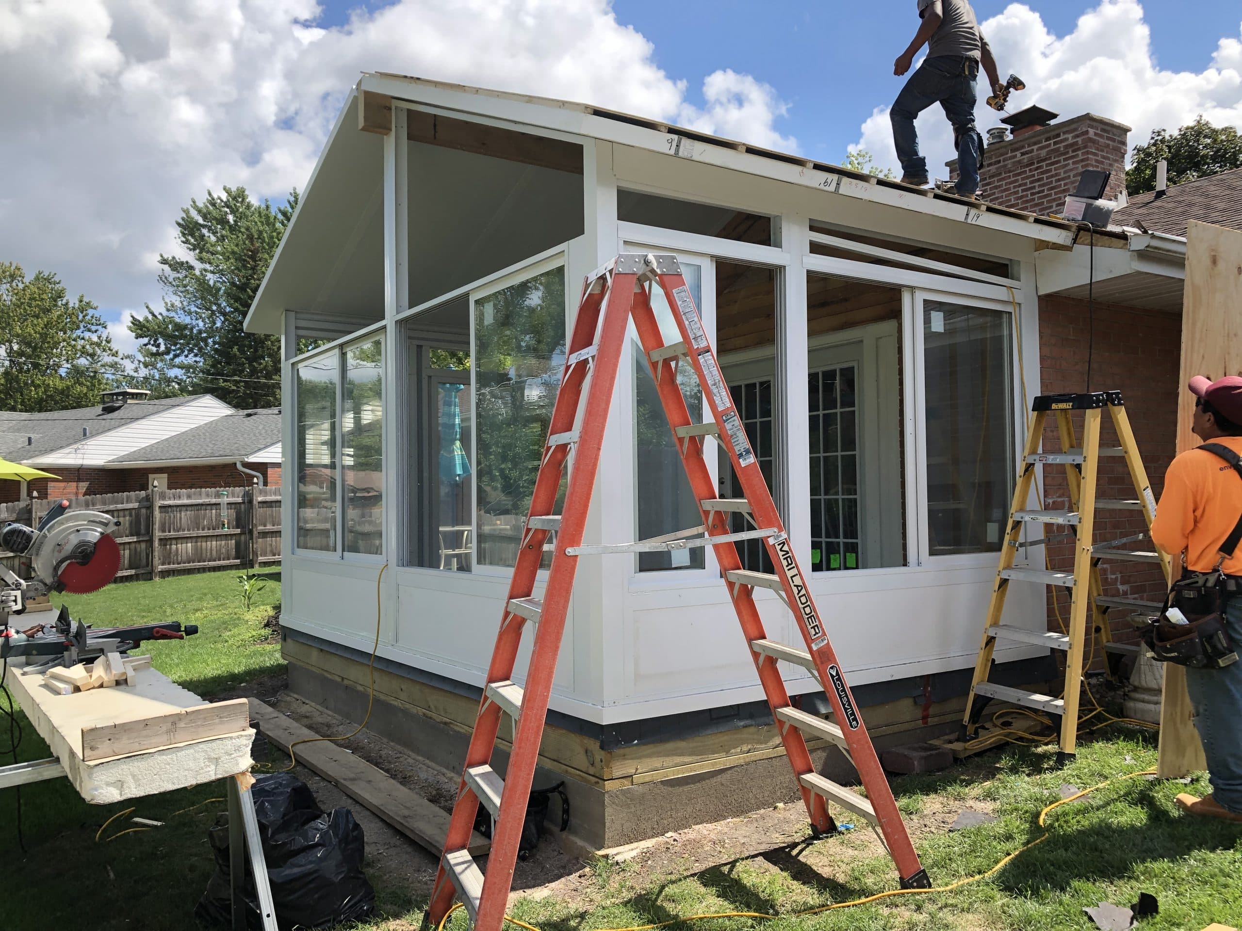In Progress | Joliet, IL Sunroom