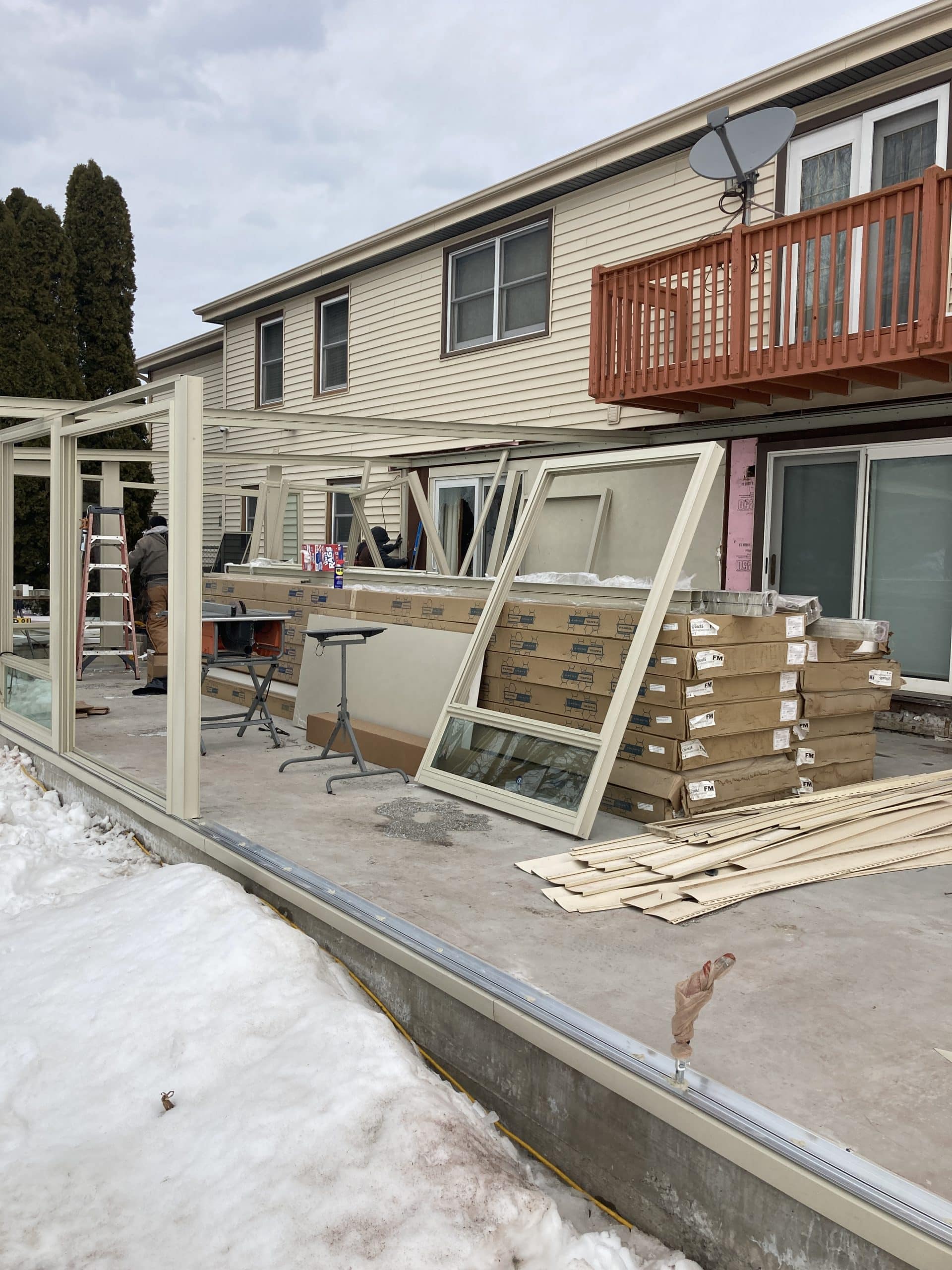 In Progress | Bloomingdale, IL All Season Sunroom