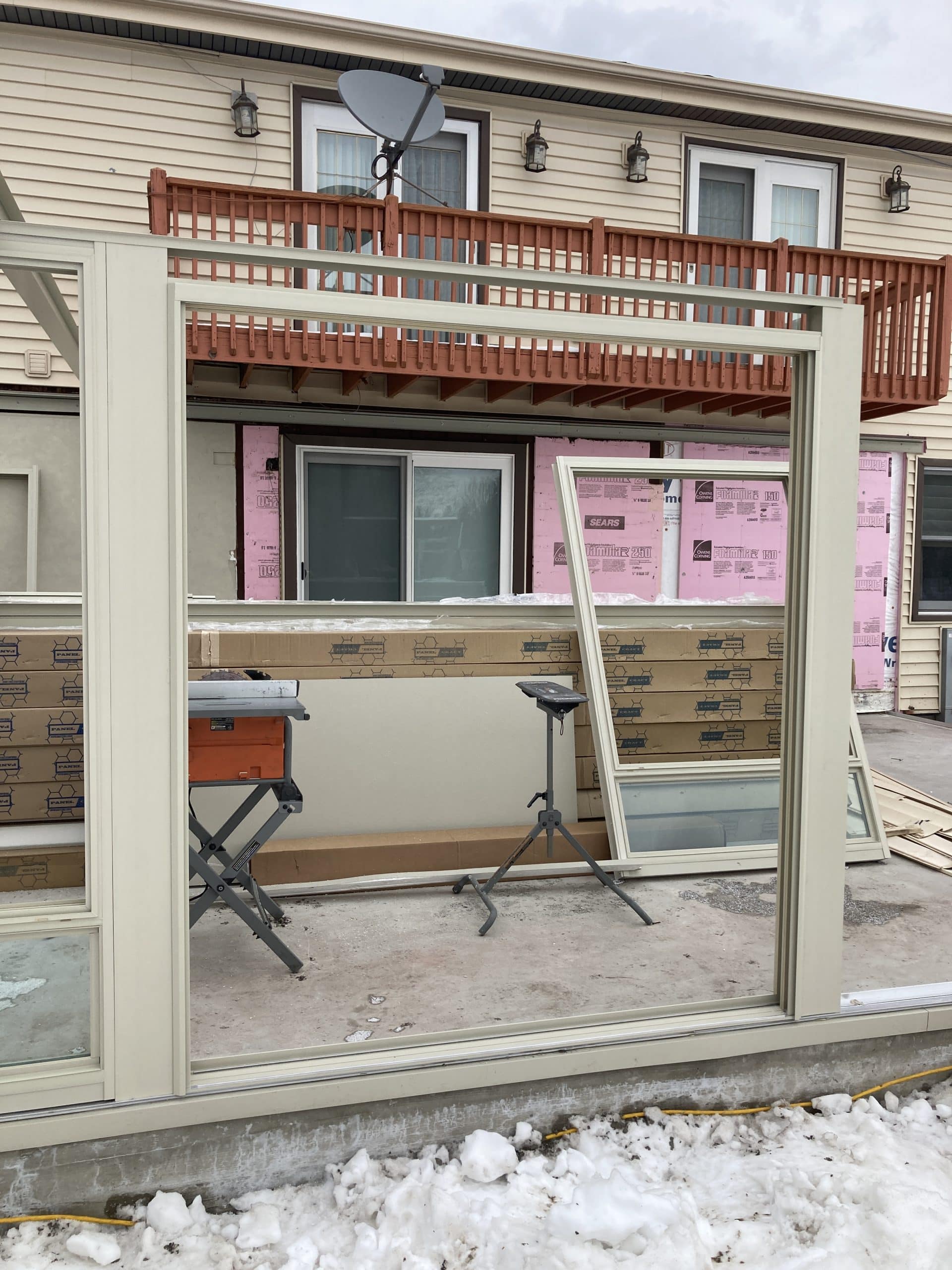 In Progress | Bloomingdale, IL All Season Sunroom