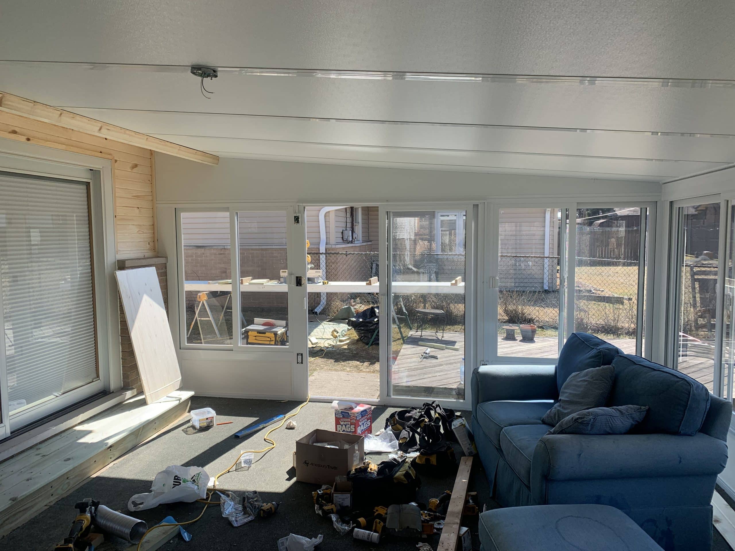 In Progress | Oak Forest, IL Sunroom