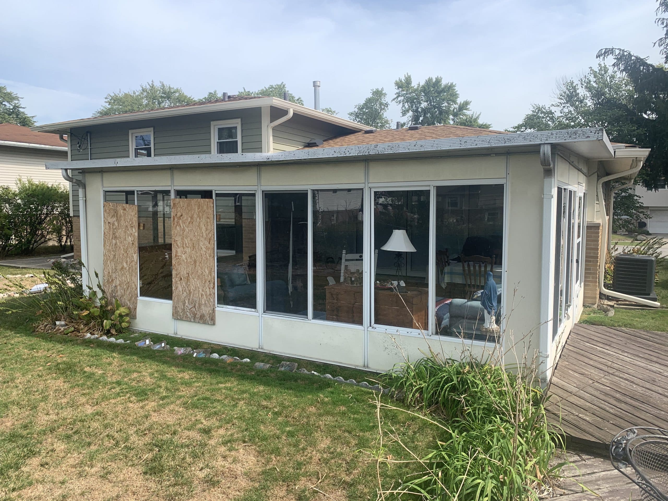 Before | Oak Forest, IL Sunroom