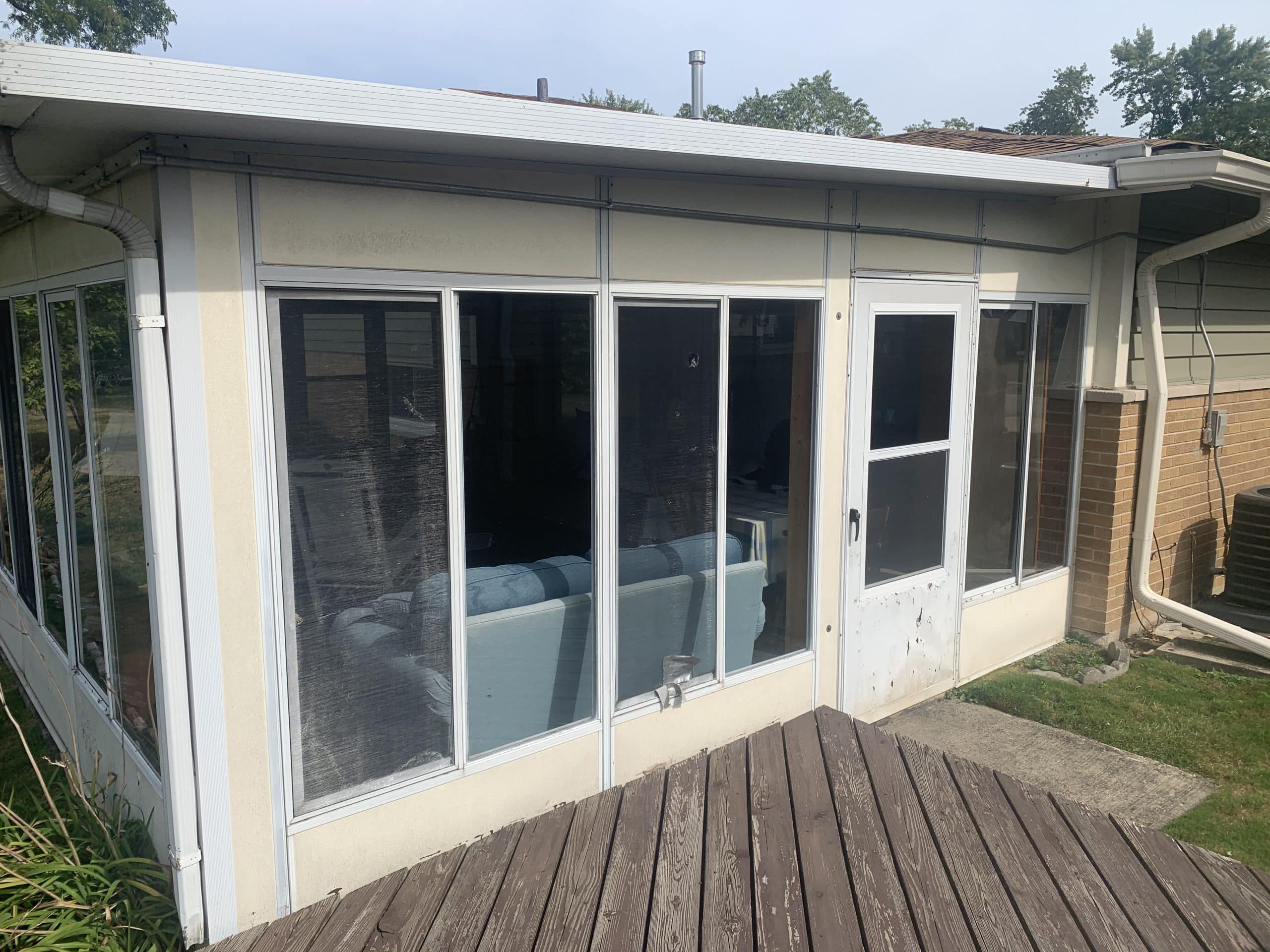 Before | Oak Forest, IL Sunroom