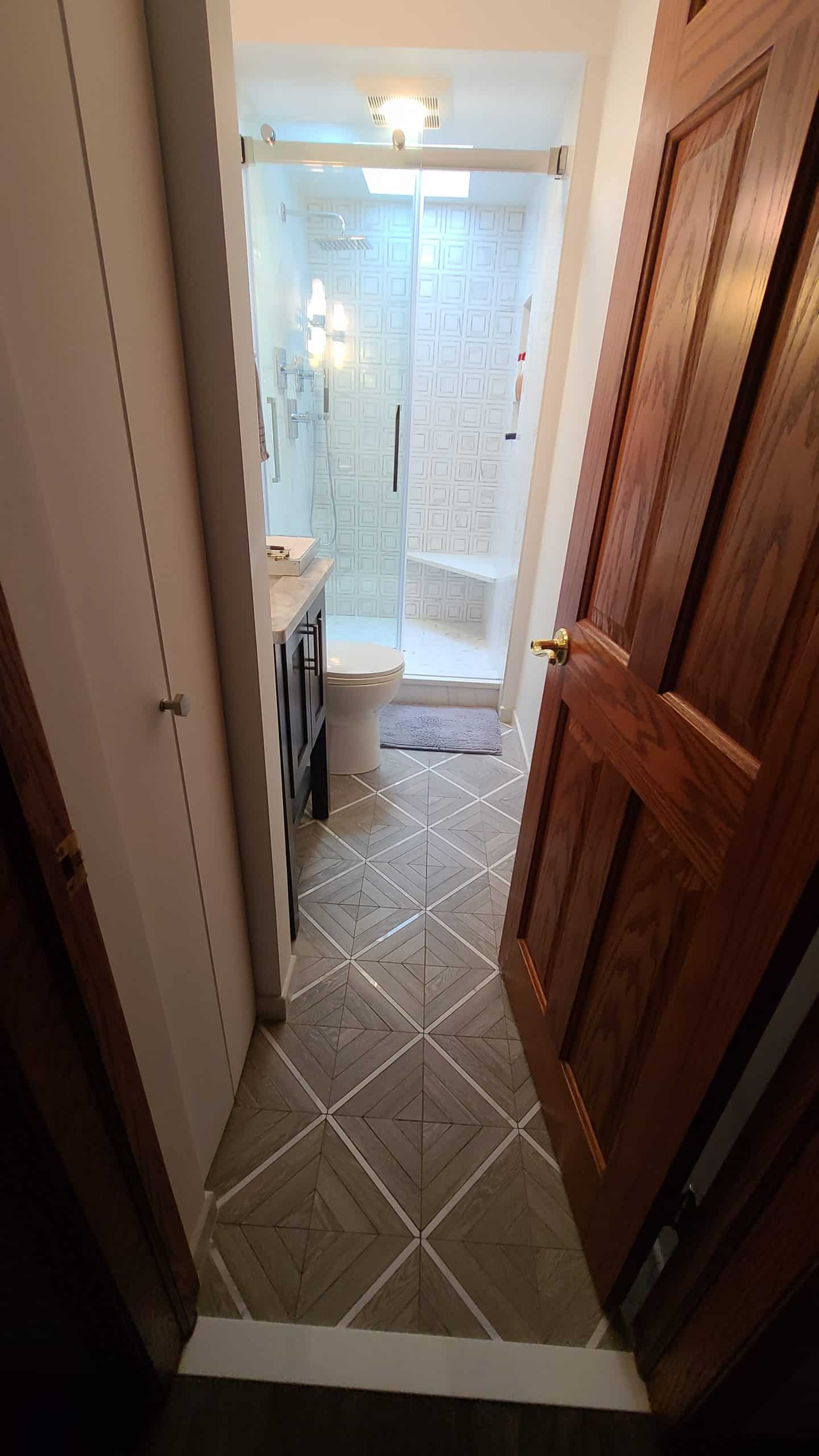 After | Arlington Heights, IL Standing Shower Remodel