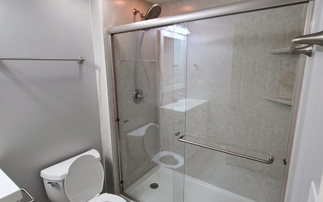 Clarendon Hills, IL Gutted Bathroom Remodel 2021