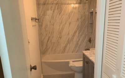 Hoffman Estates, IL Small Bathroom Remodel 2021