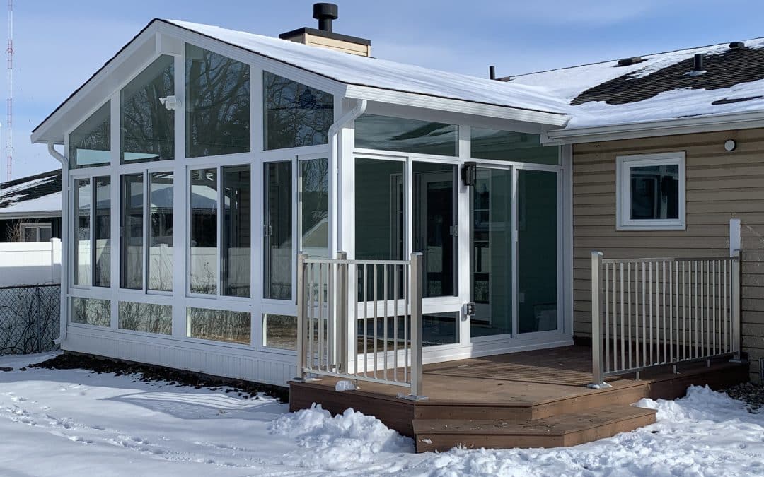 Elk Grove Village, IL Three Season Gable Sunroom 2019