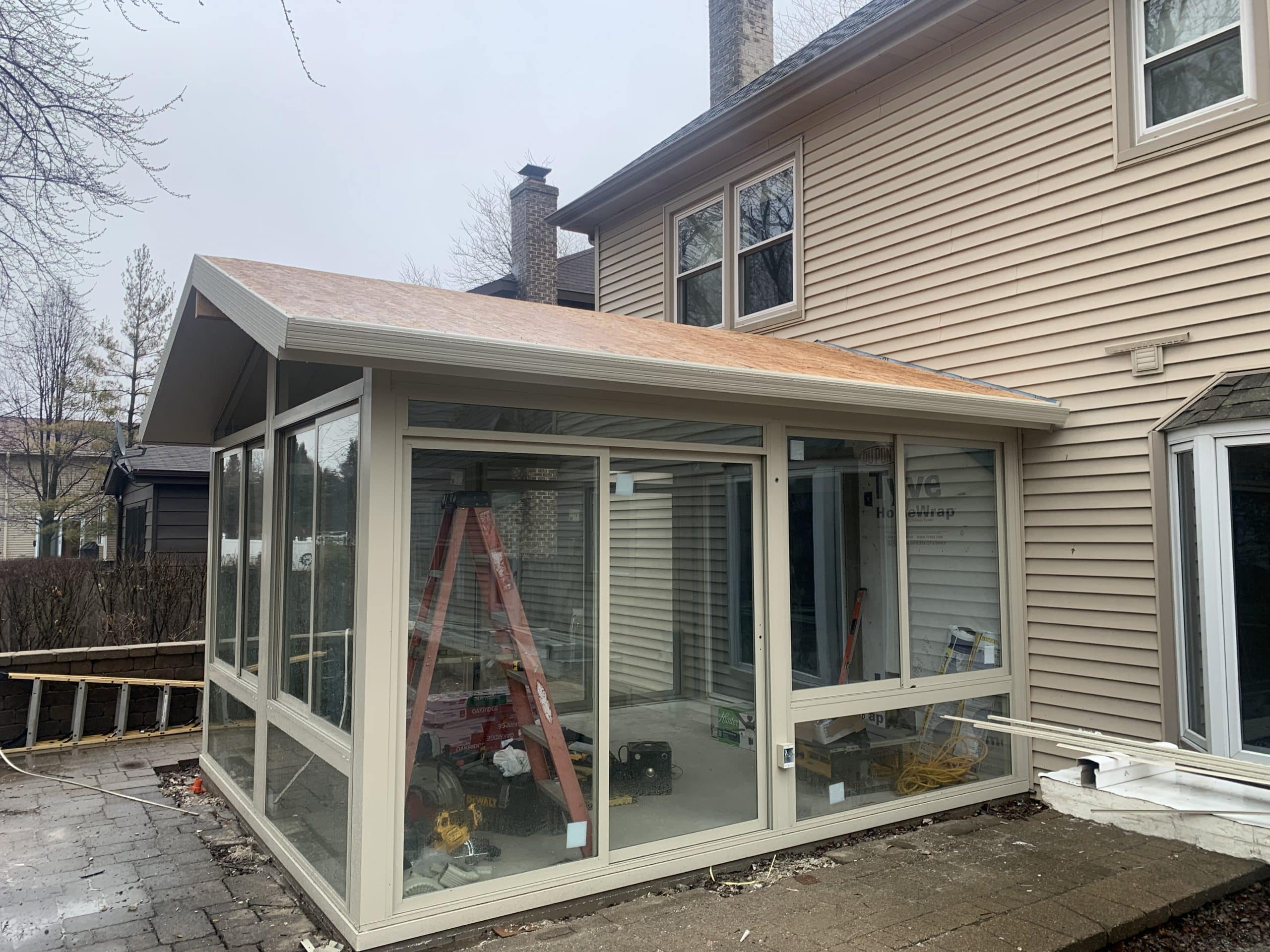 In Progress | Crystal Lake, IL Sunroom