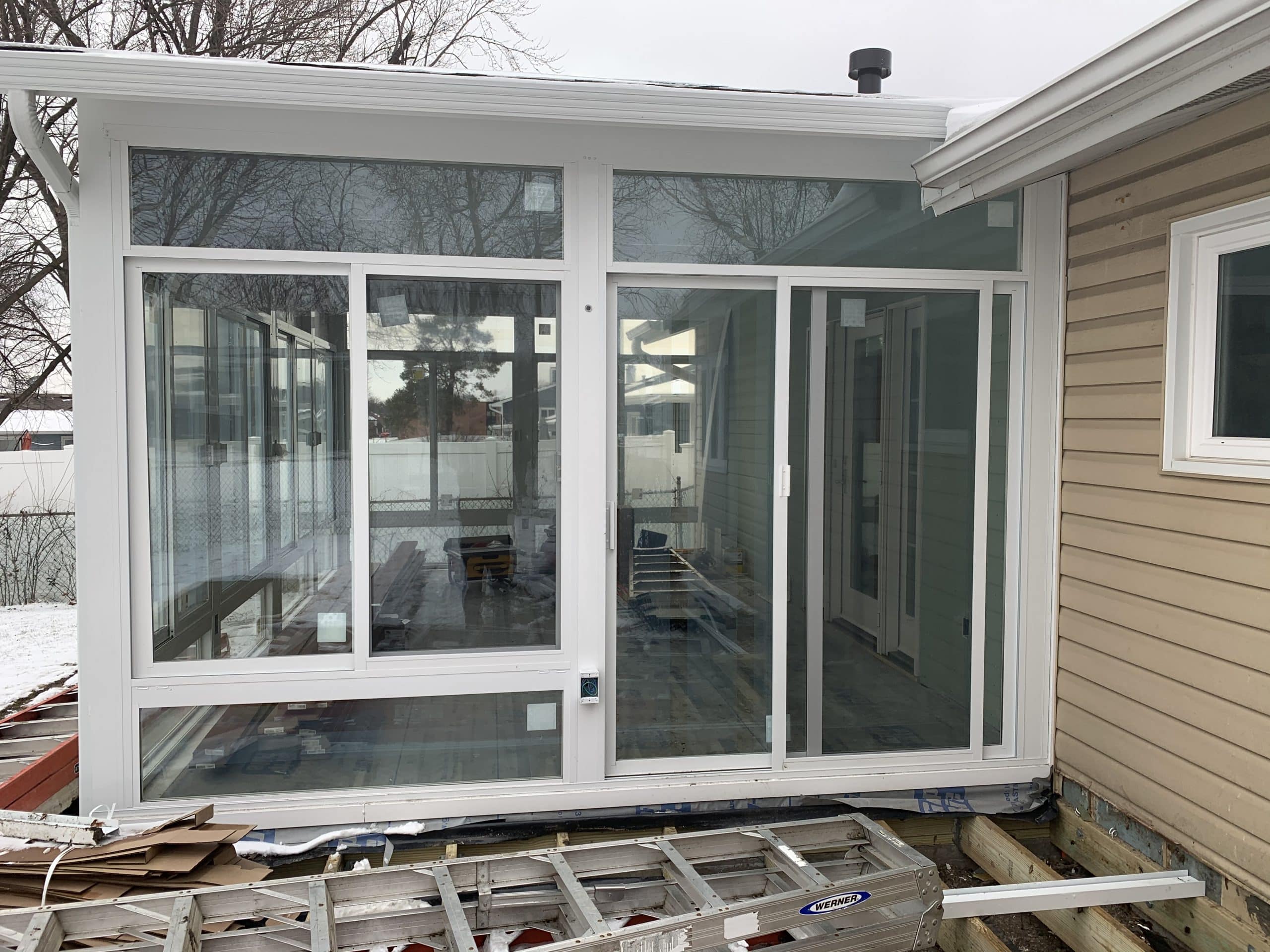In Progress | Elk Grove Village, IL Three Season Sunroom