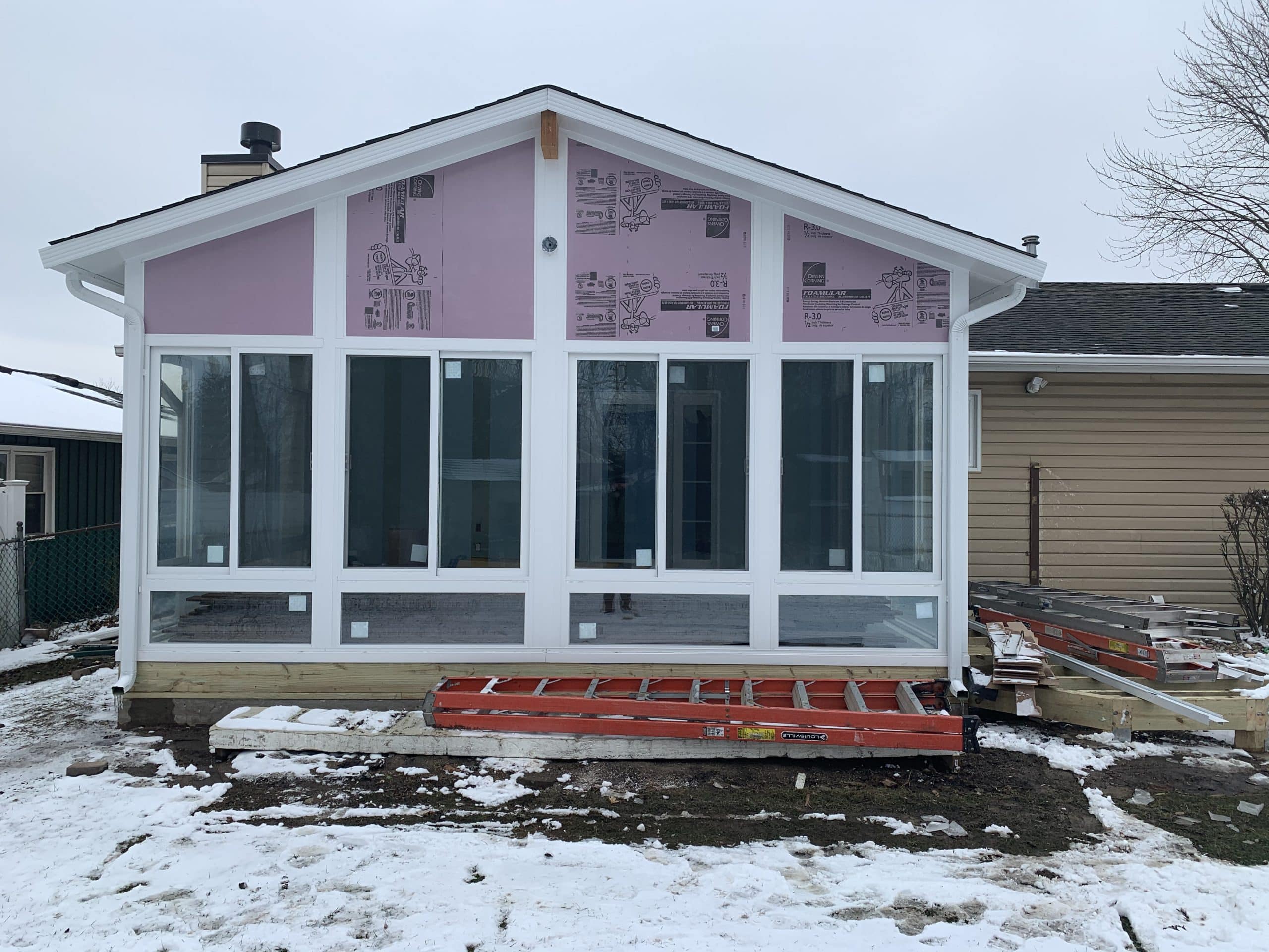 In Progress | Elk Grove Village, IL Three Season Sunroom