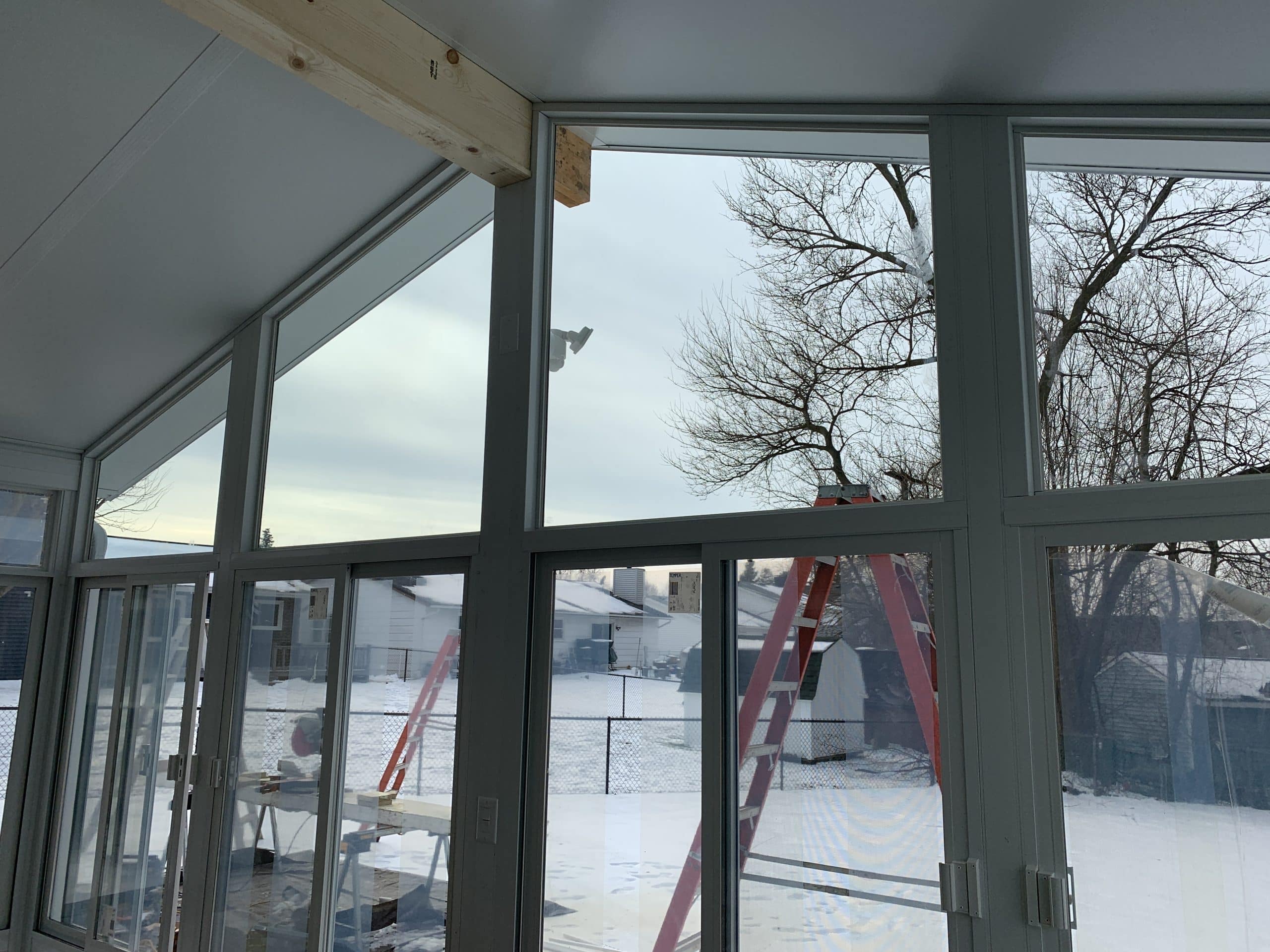 In Progress | Elk Grove Village, IL Three Season Sunroom