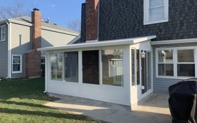 Wheaton, IL Three Season Studio Sunroom 2020