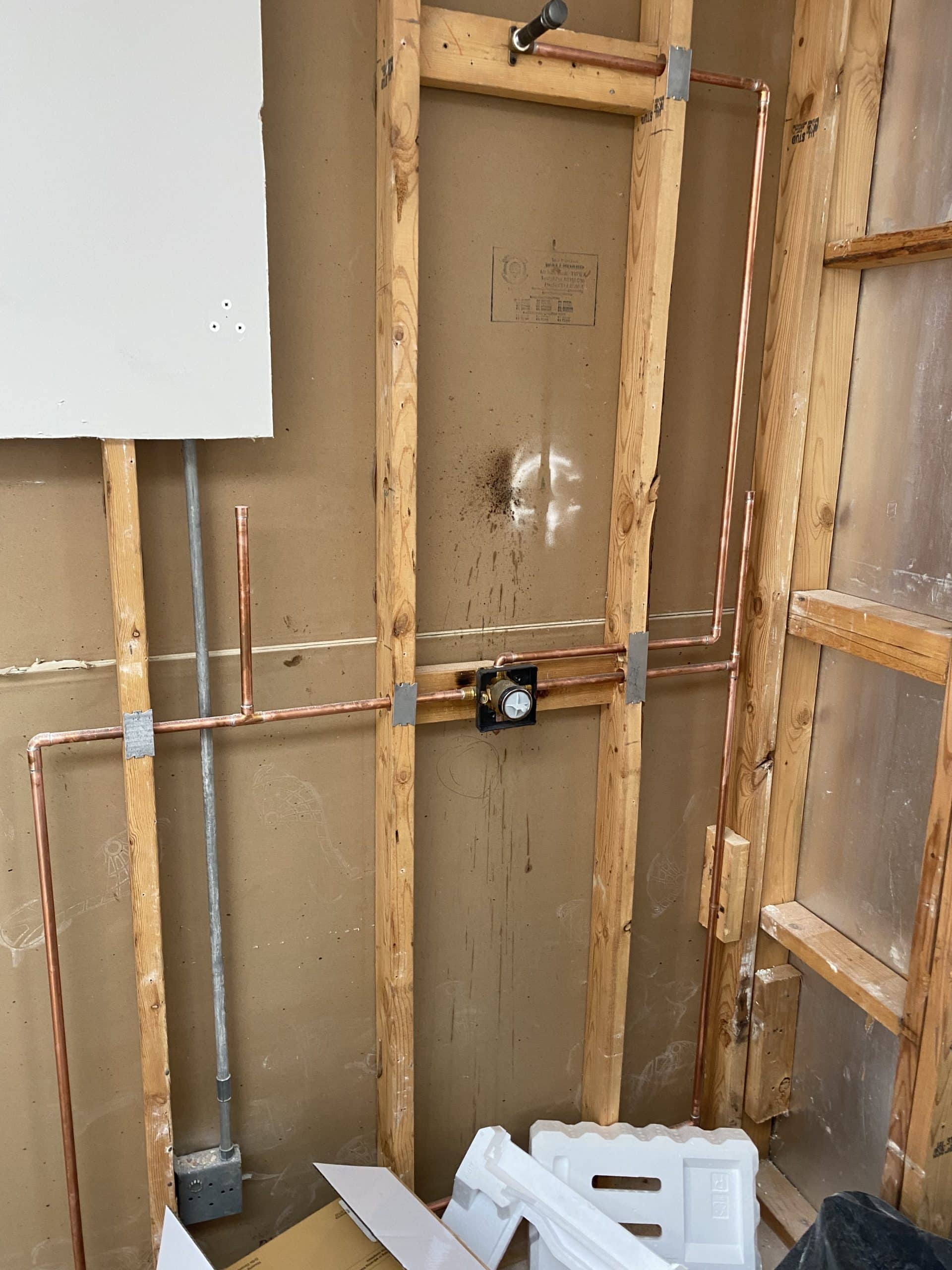 In Progress | Arlington Heights, Master Bathroom Remodel