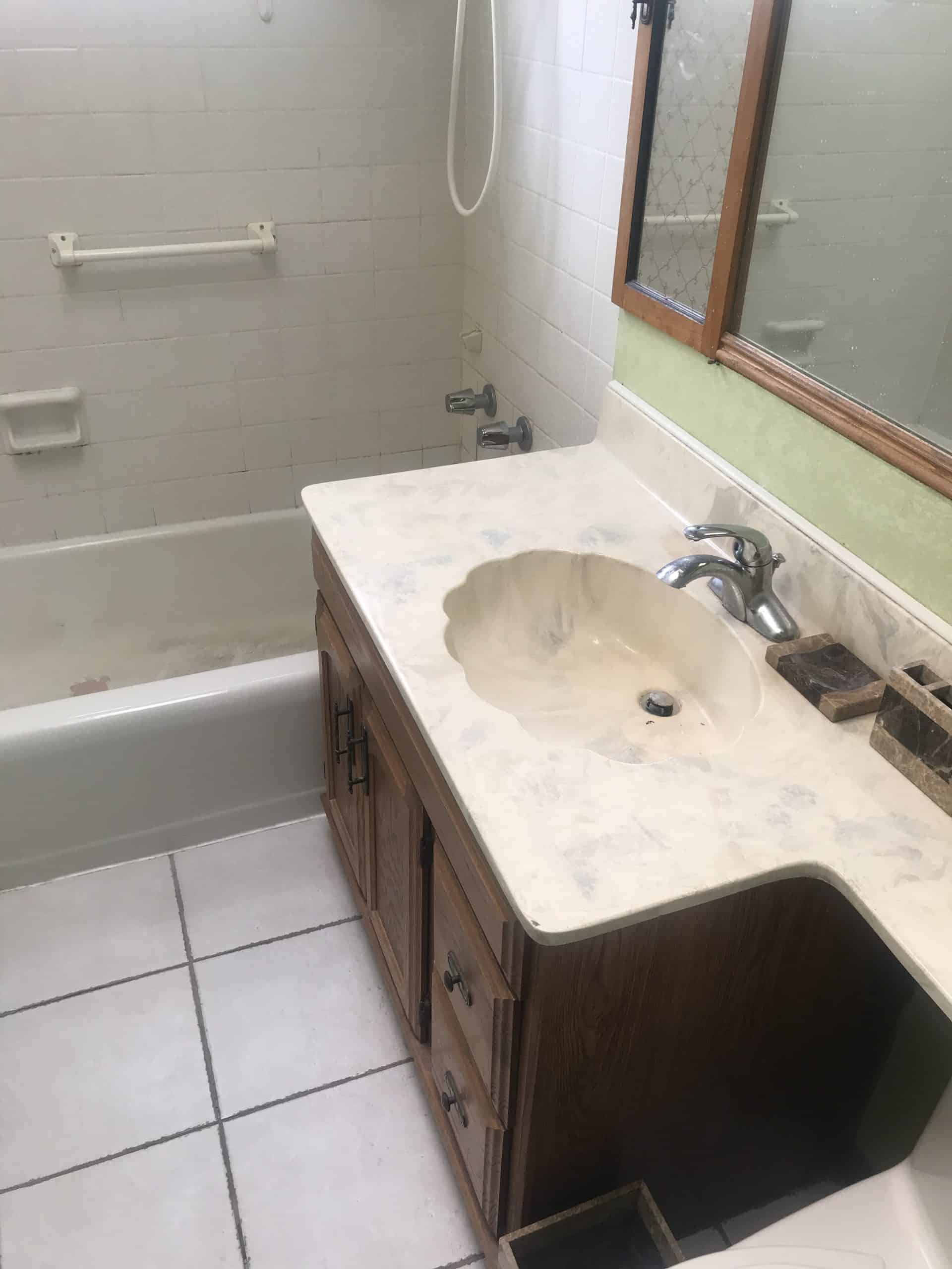 Before | Arlington Heights, IL Small Bathroom Renovation