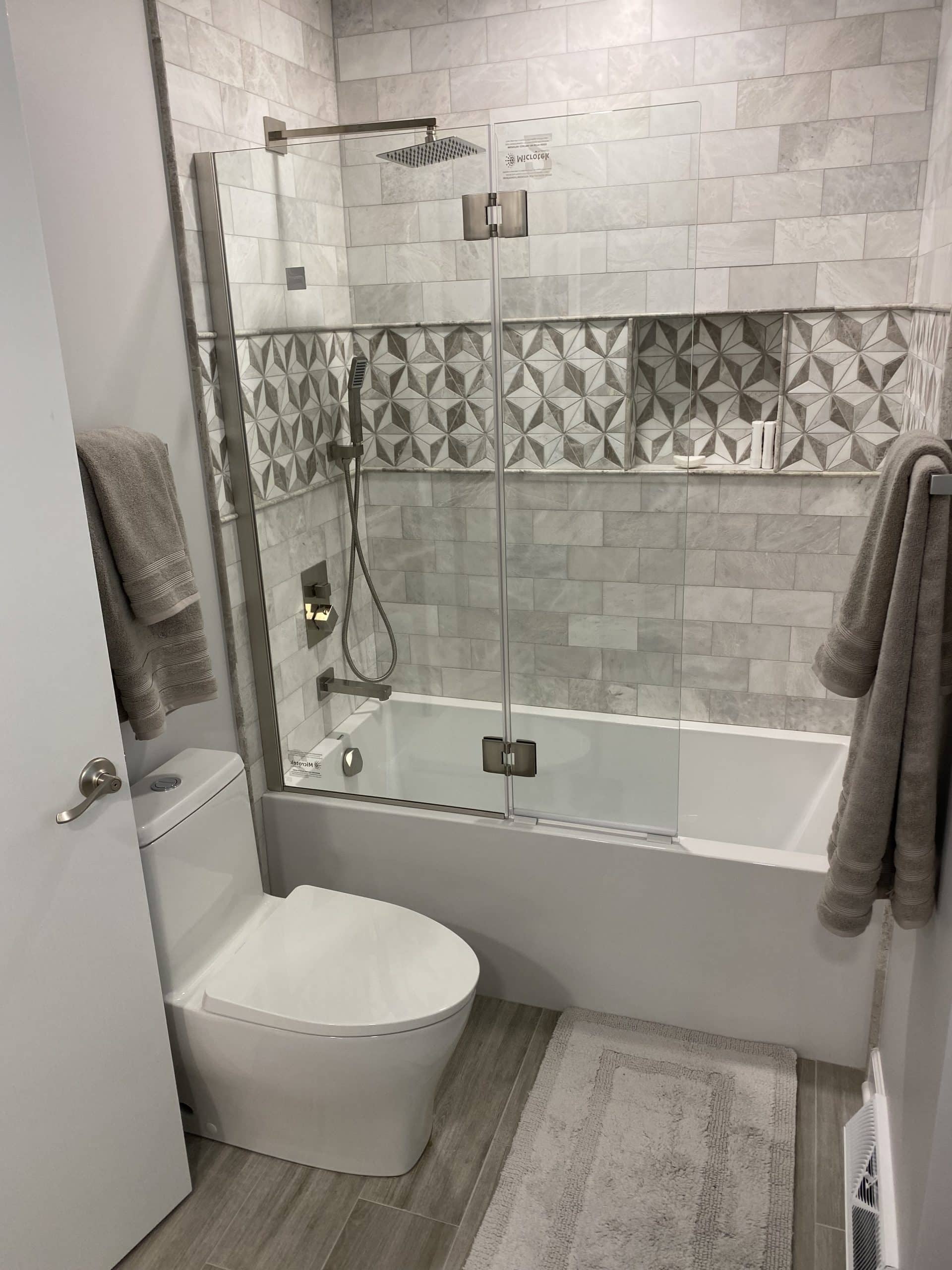 After | Mount Prospect, IL Small Bathroom Remodel