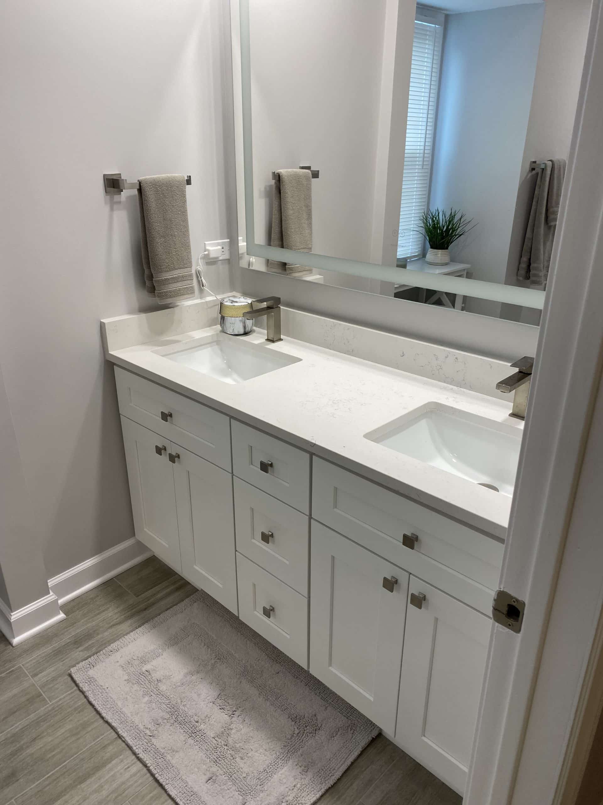 After | Mount Prospect, IL Small Bathroom Remodel