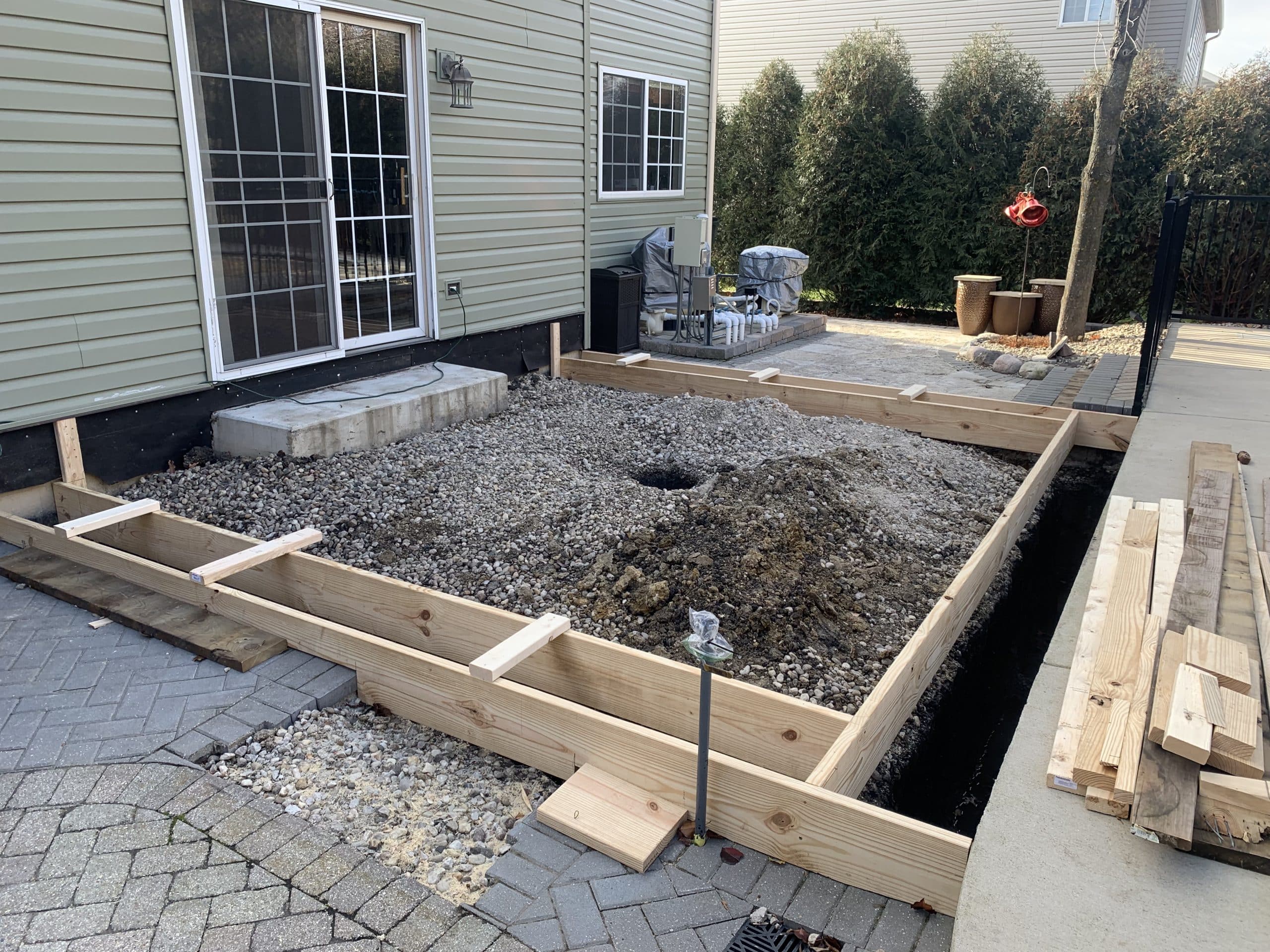 In Progress | Lindenhurst, IL Three Season Room