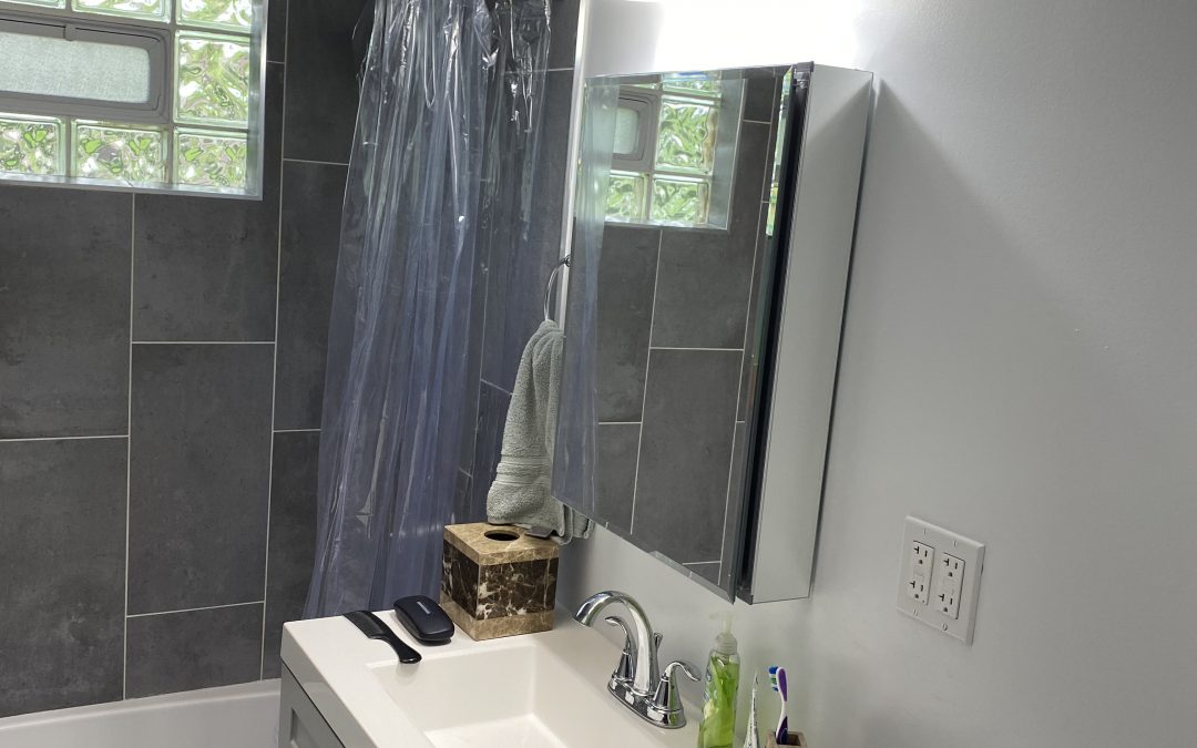 Arlington Heights, IL Small Bathroom Renovation 2021