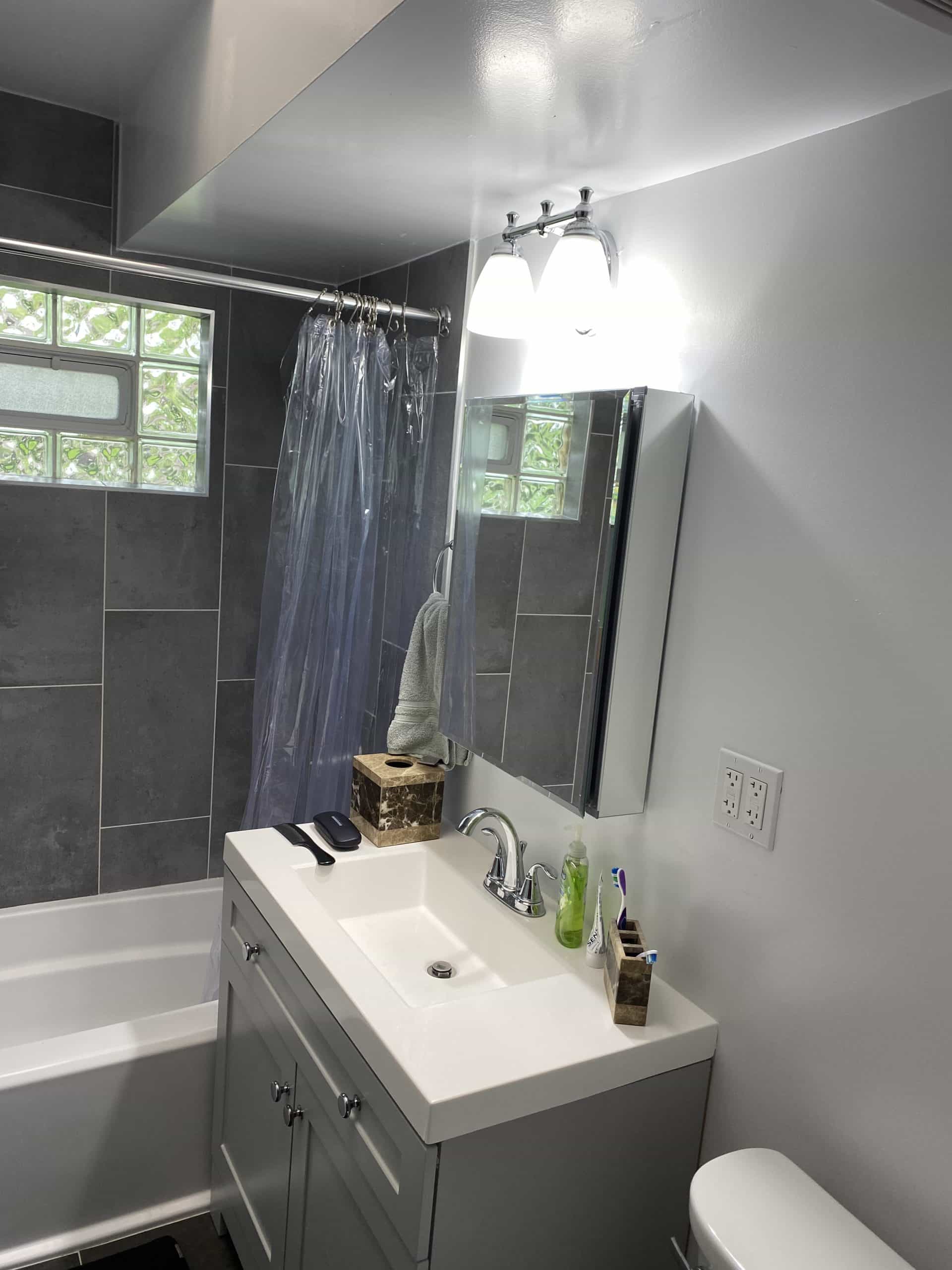 After | Arlington Heights, IL Small Bathroom Renovation Before | Arlington Heights, IL Small Bathroom Renovation