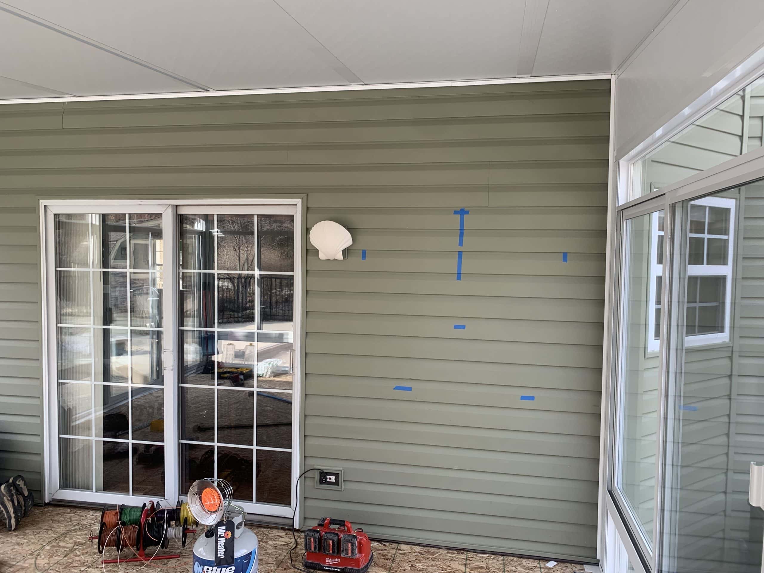 In Progress | Lindenhurst, IL Three Season Room