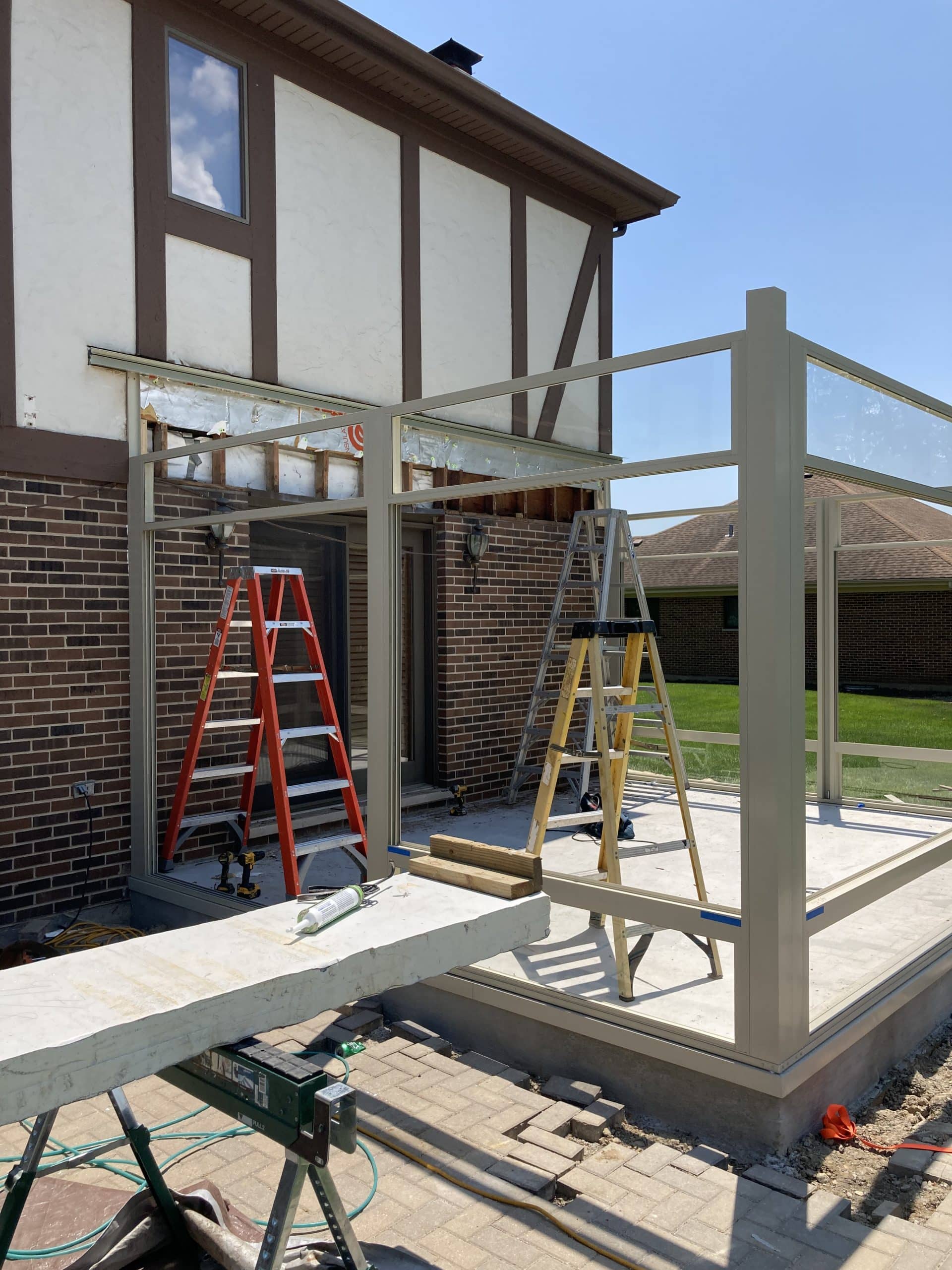 In Progress | Prospect Heights, IL Sunroom