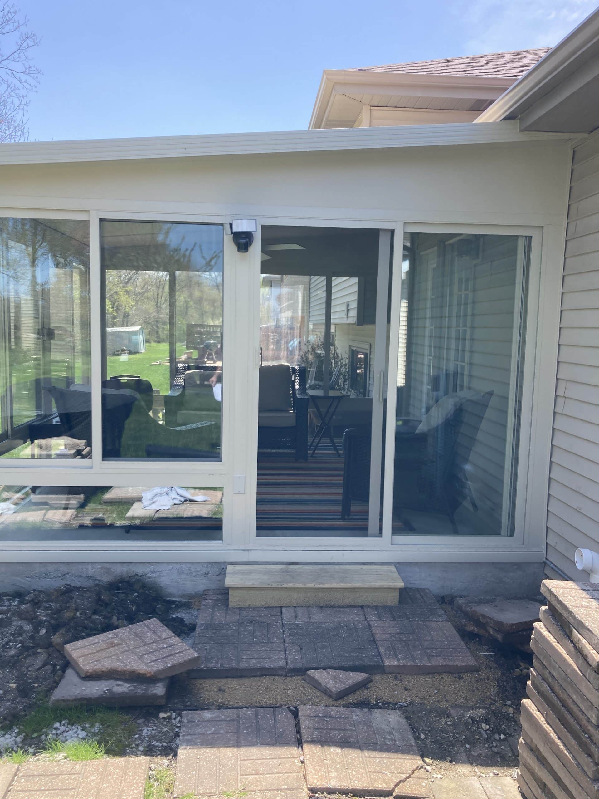 In Progress | Richton Park, IL Three Season Sunroom