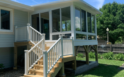 Plainfield, IL Second Story Sunroom Addition 2021