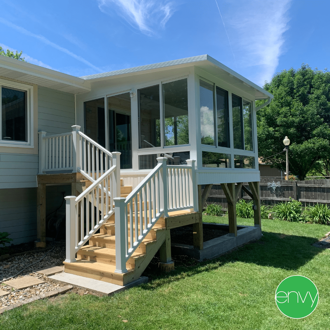 Plainfield, IL Second Story Sunroom Addition