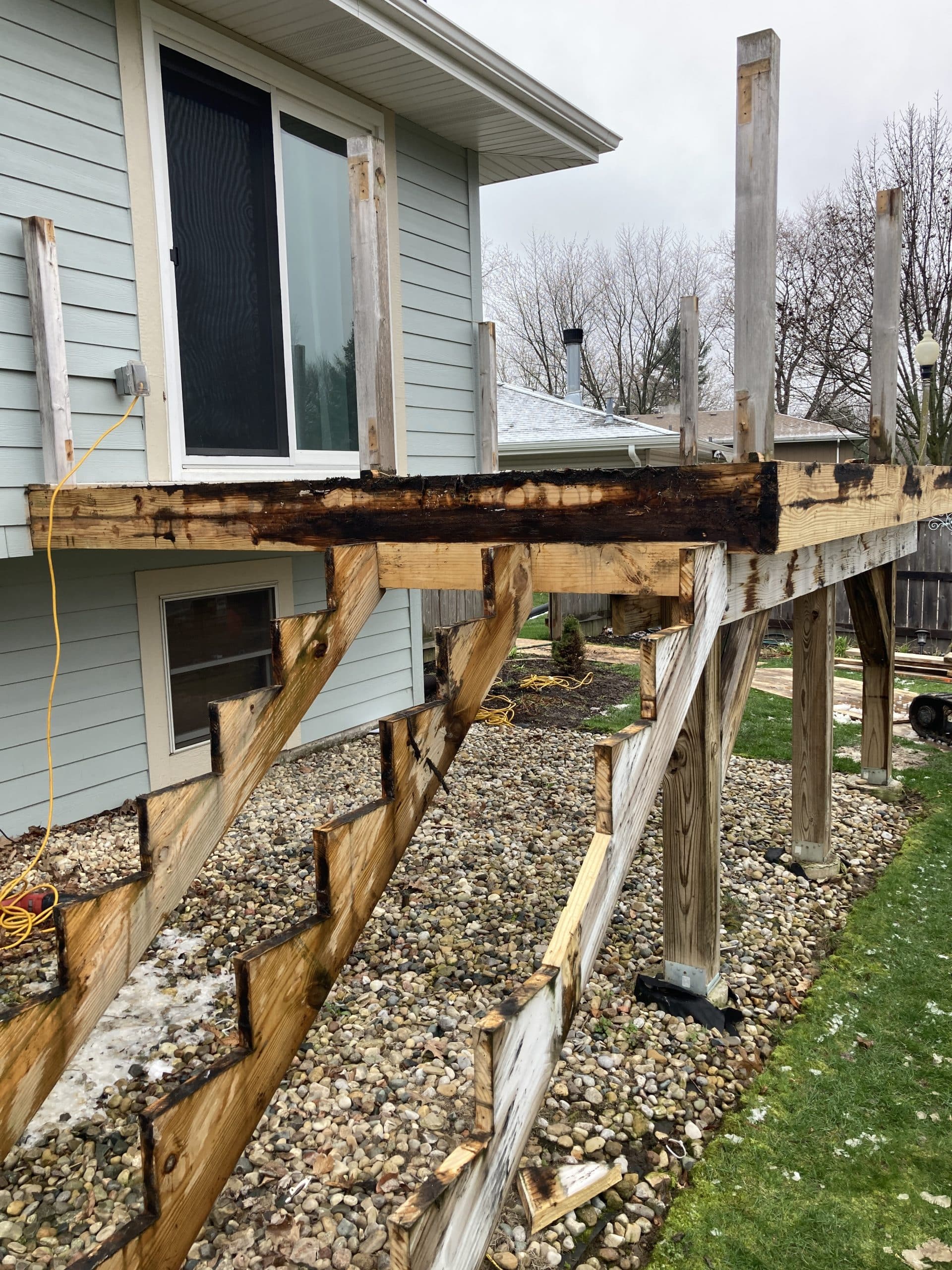 Before | Plainfield, IL Second Story Sunroom Addition