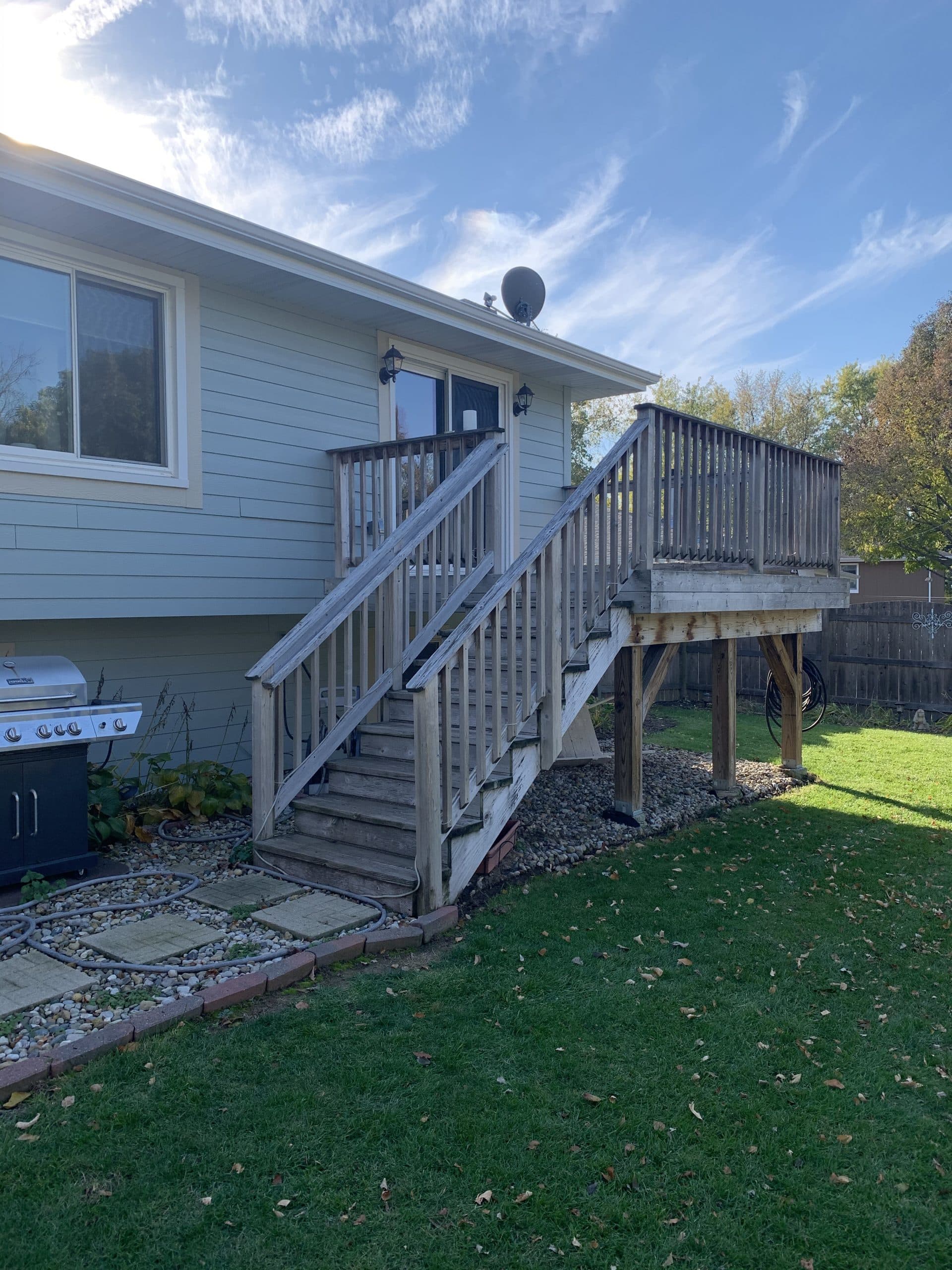 Before | Plainfield, IL Second Story Sunroom Addition