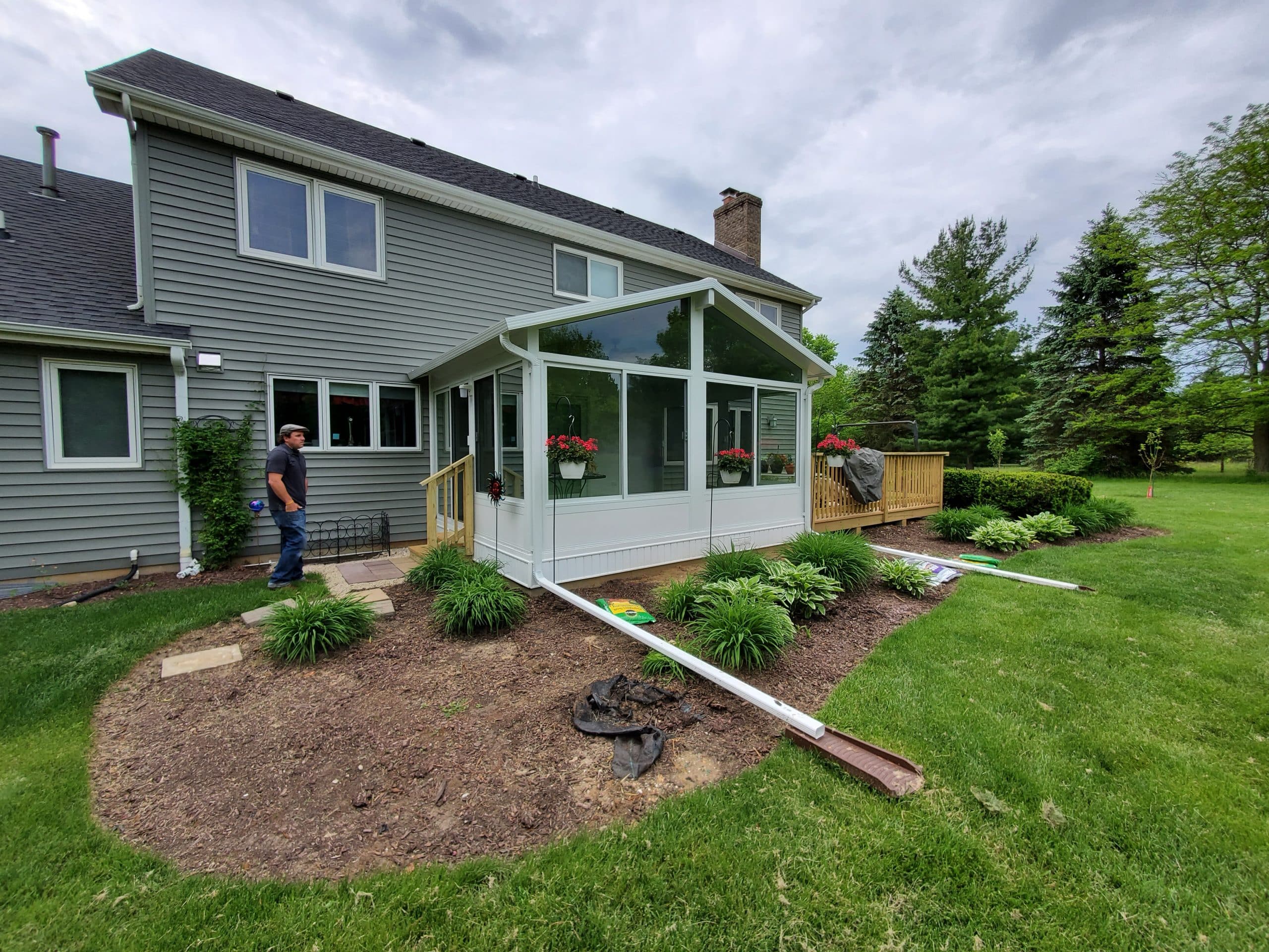 After | McHenry, IL Enclosed Patio