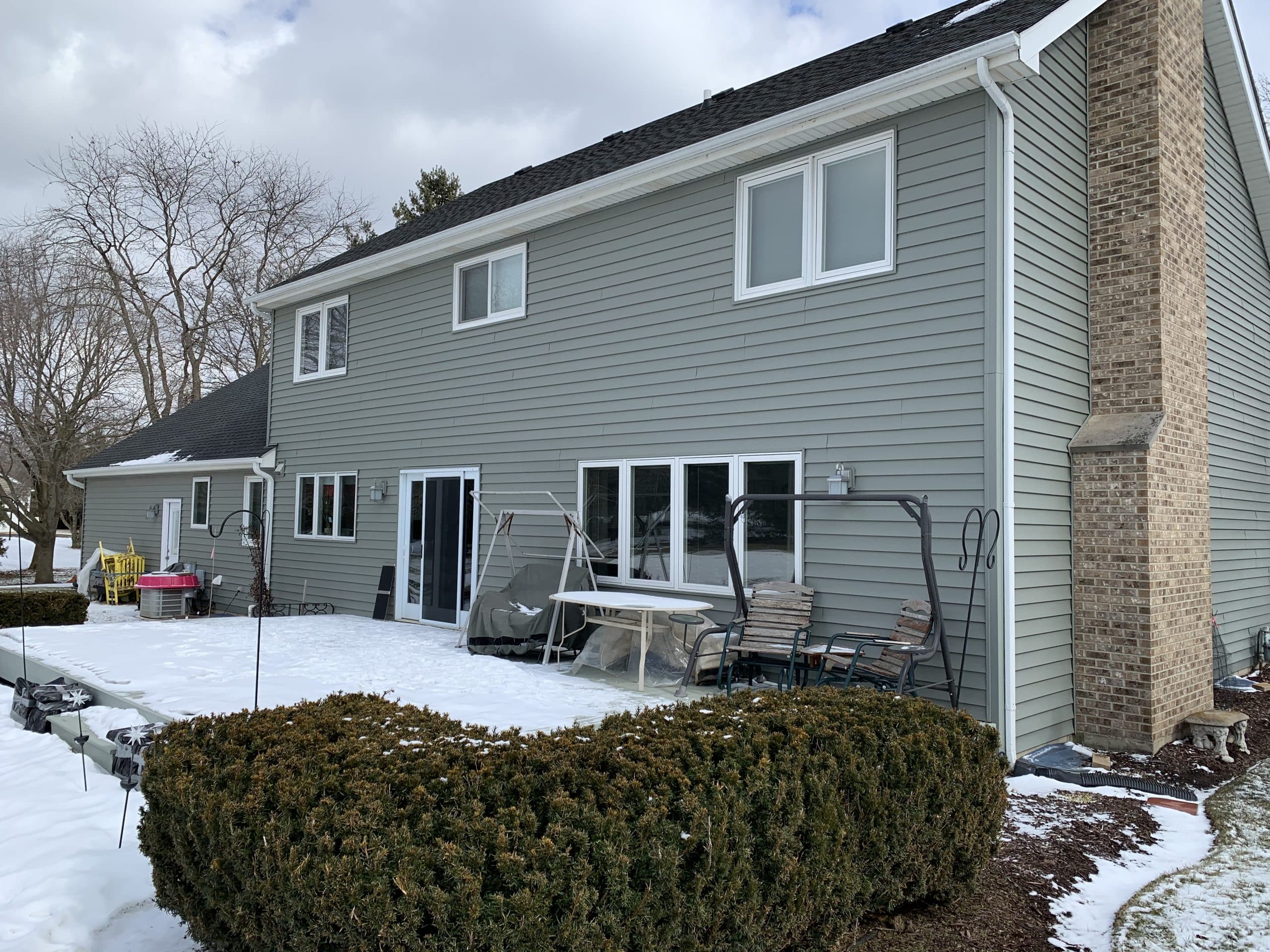 Before | McHenry, IL Enclosed Patio