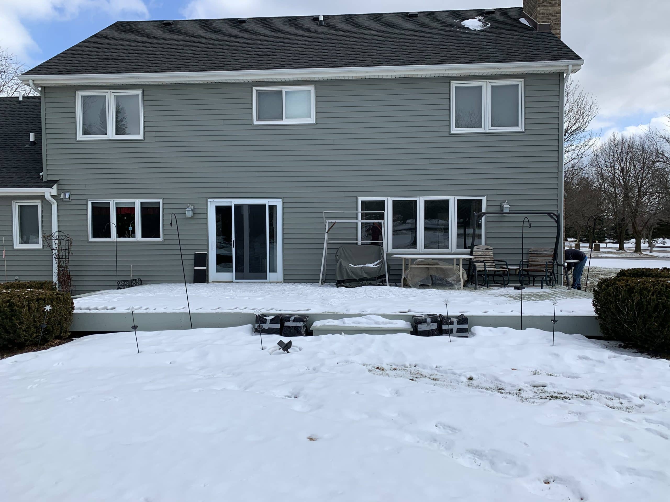 Before | McHenry, IL Enclosed Patio Before | McHenry, IL Enclosed Patio