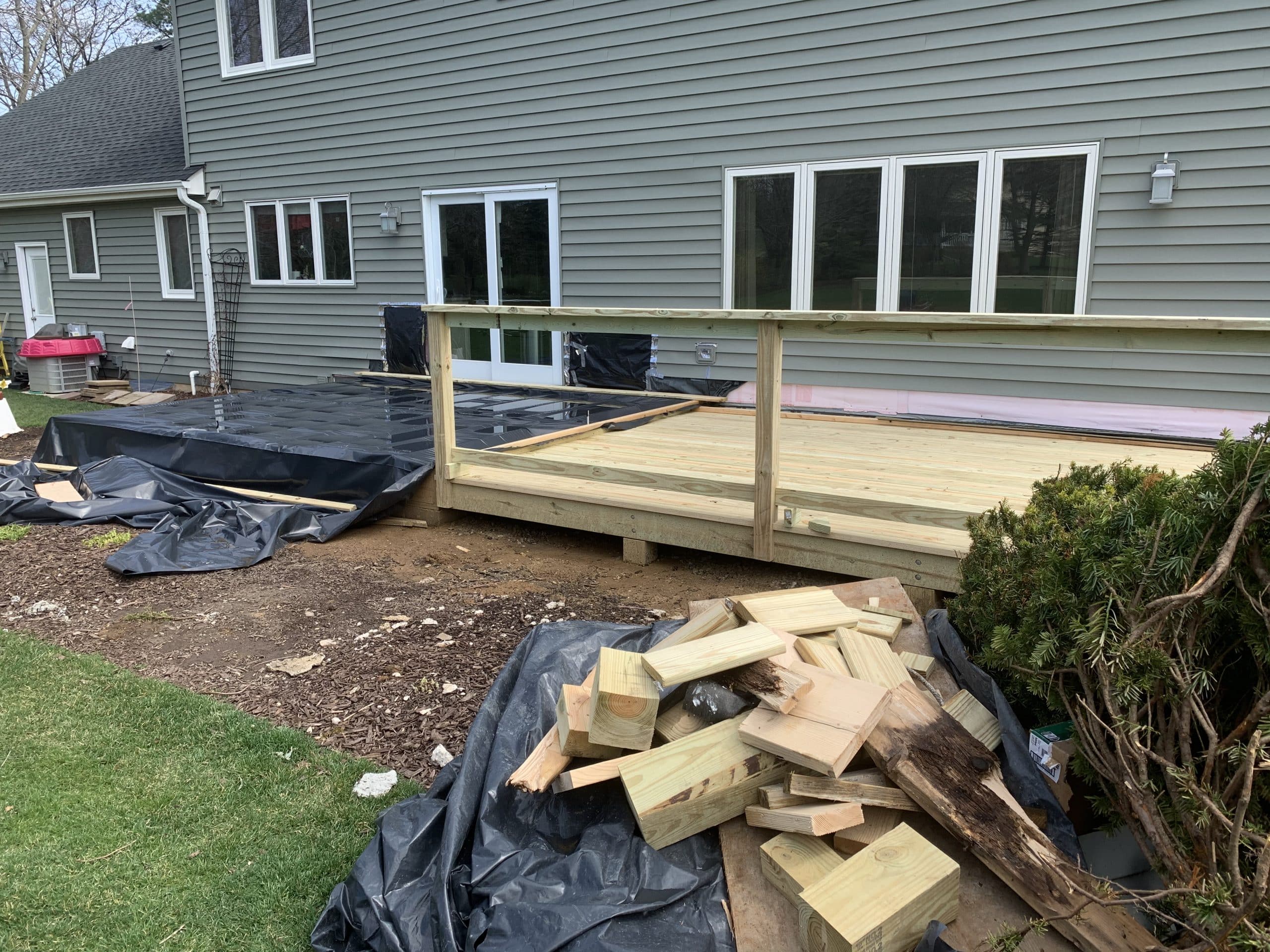 In Progress | McHenry, IL Enclosed Patio