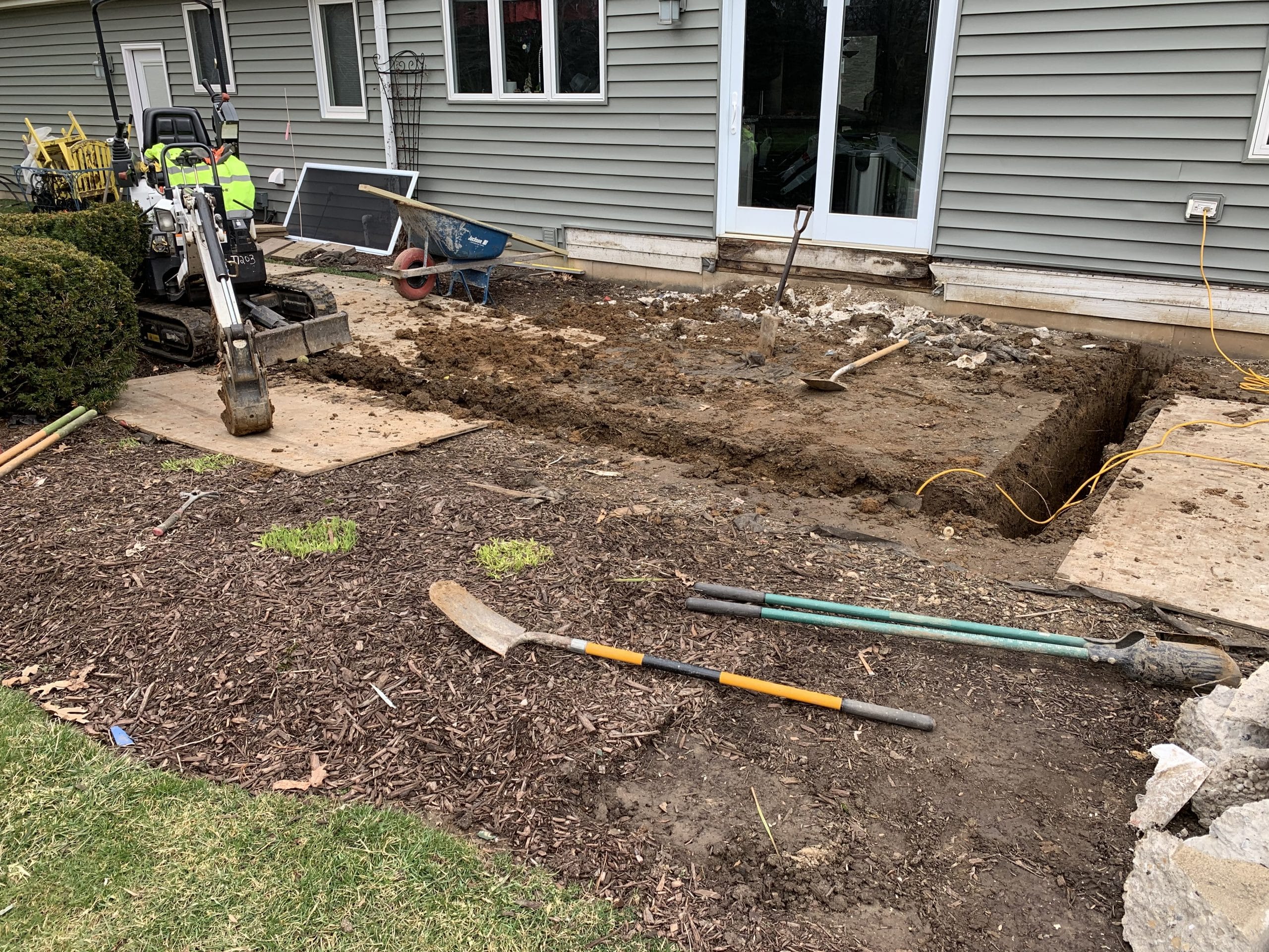 In Progress | McHenry, IL Enclosed Patio In Progress | McHenry, IL Enclosed Patio