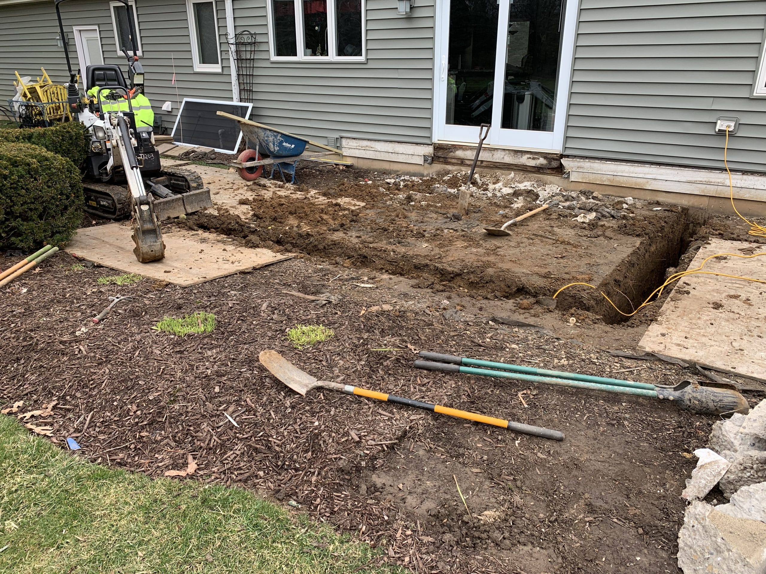 In Progress | McHenry, IL Enclosed Patio