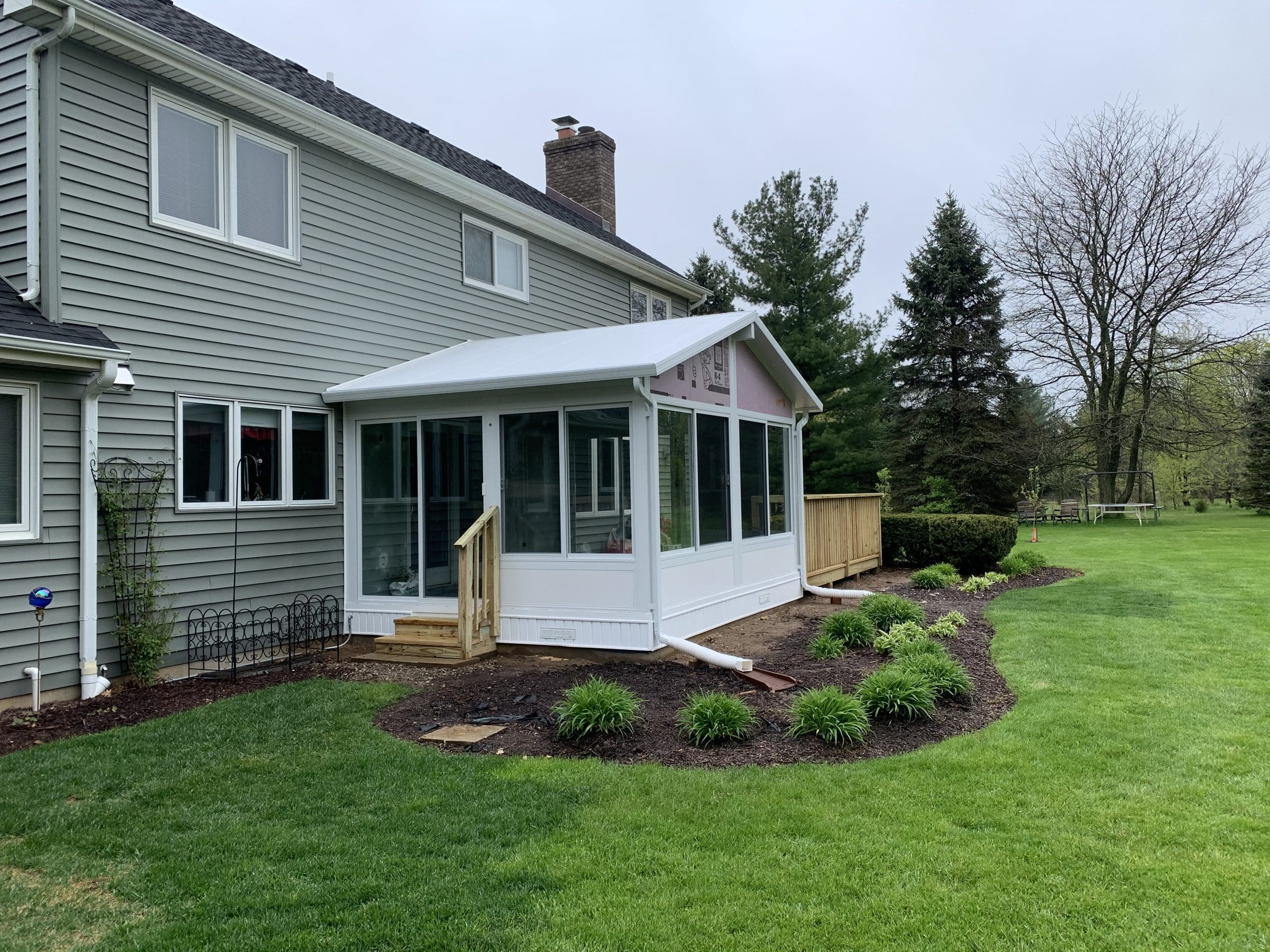 In Progress | McHenry, IL Enclosed Patio