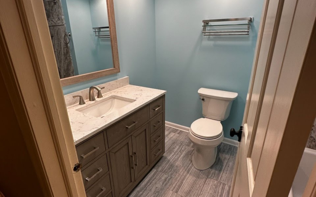 Arlington Heights, IL Small Bathroom Remodel 2022