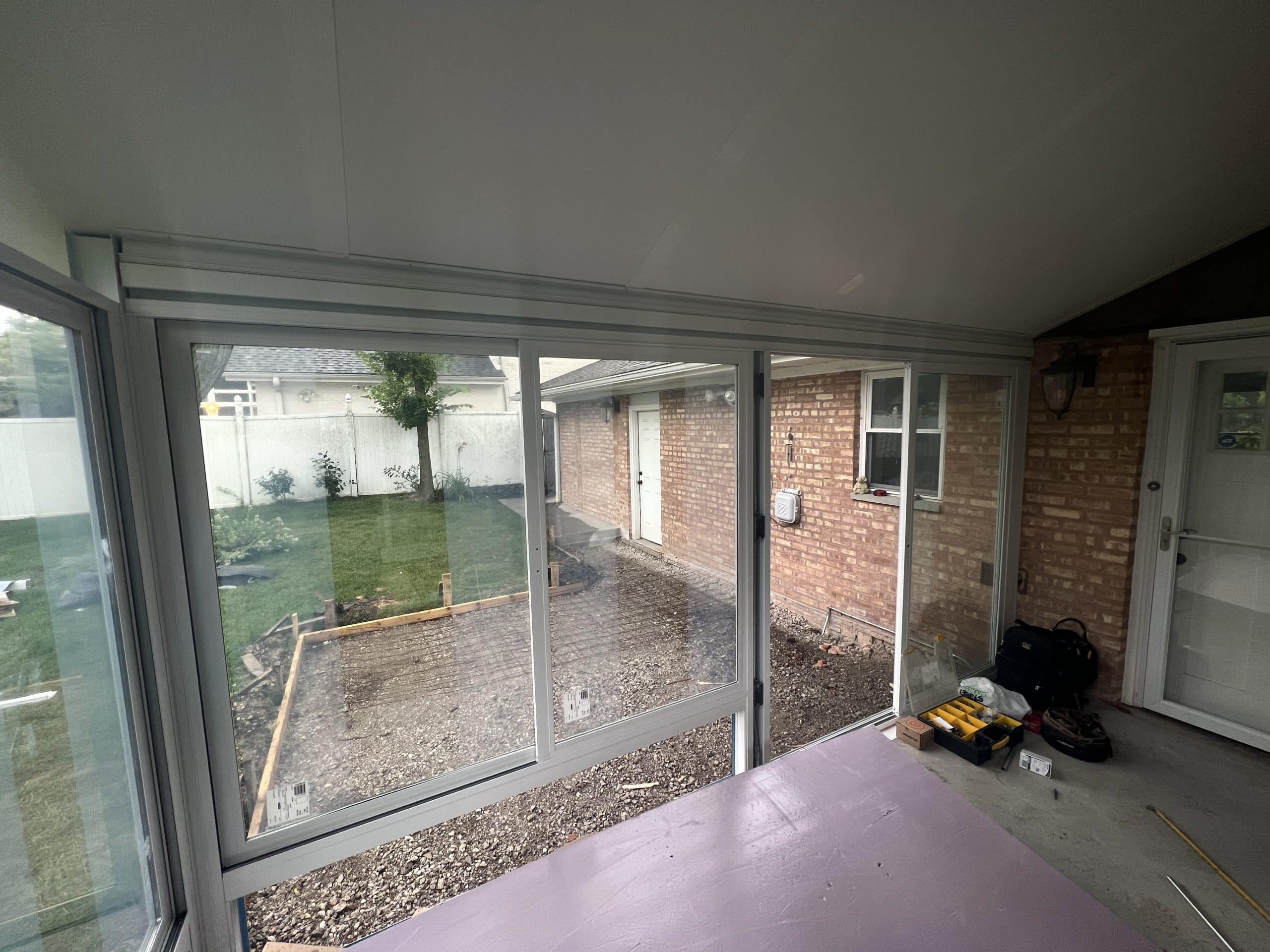 In Progress | Northbrook, IL Sunroom