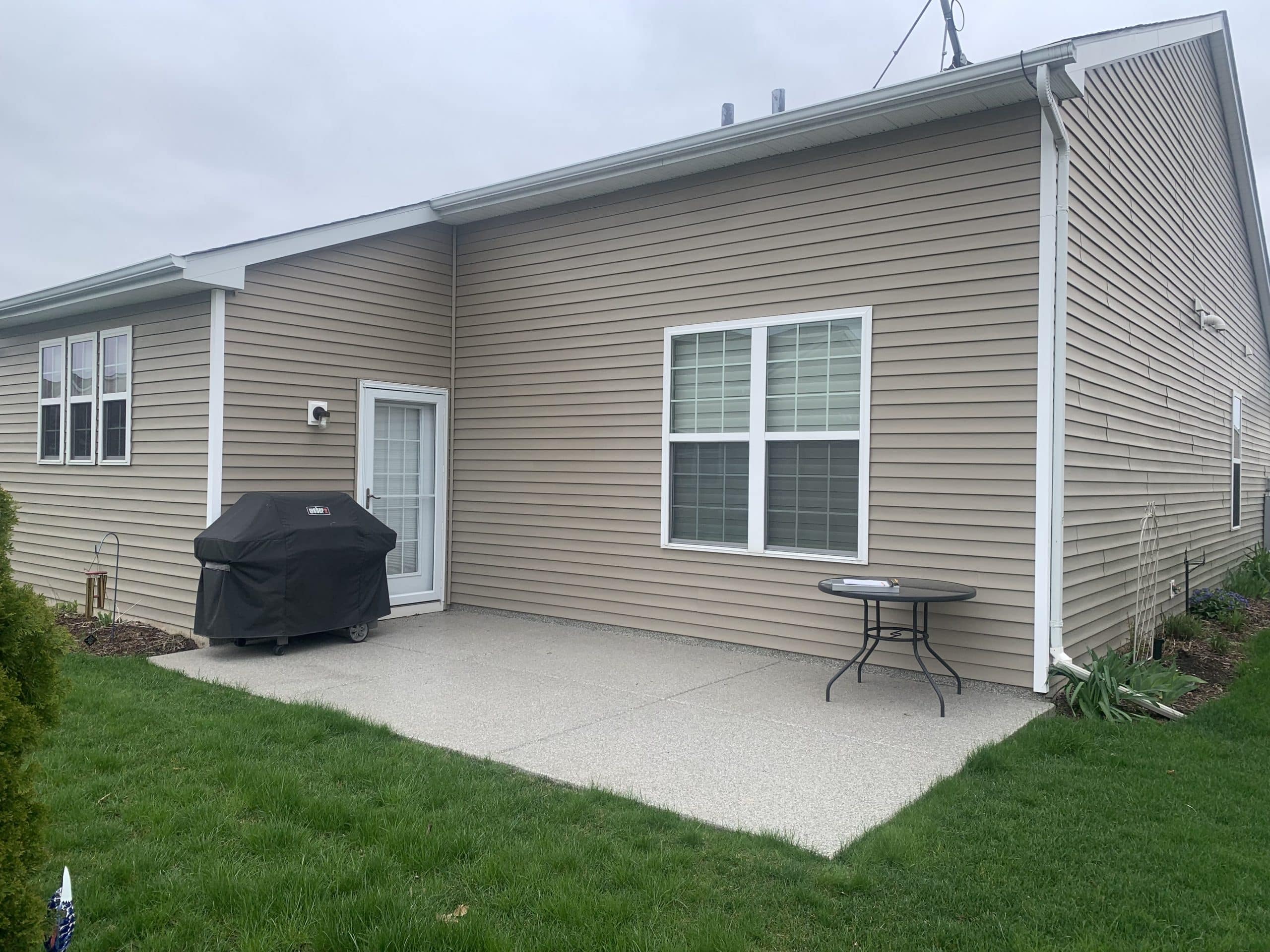 Before | Shorewood, IL Enclosed Patio