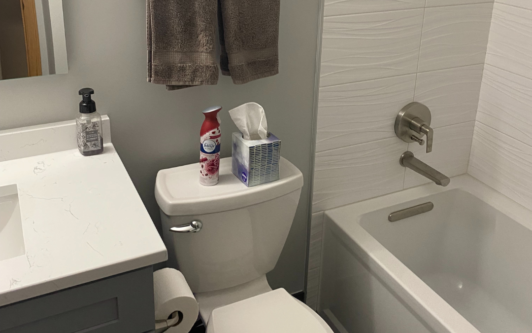Schaumburg, IL Small Bathroom Remodel 2022