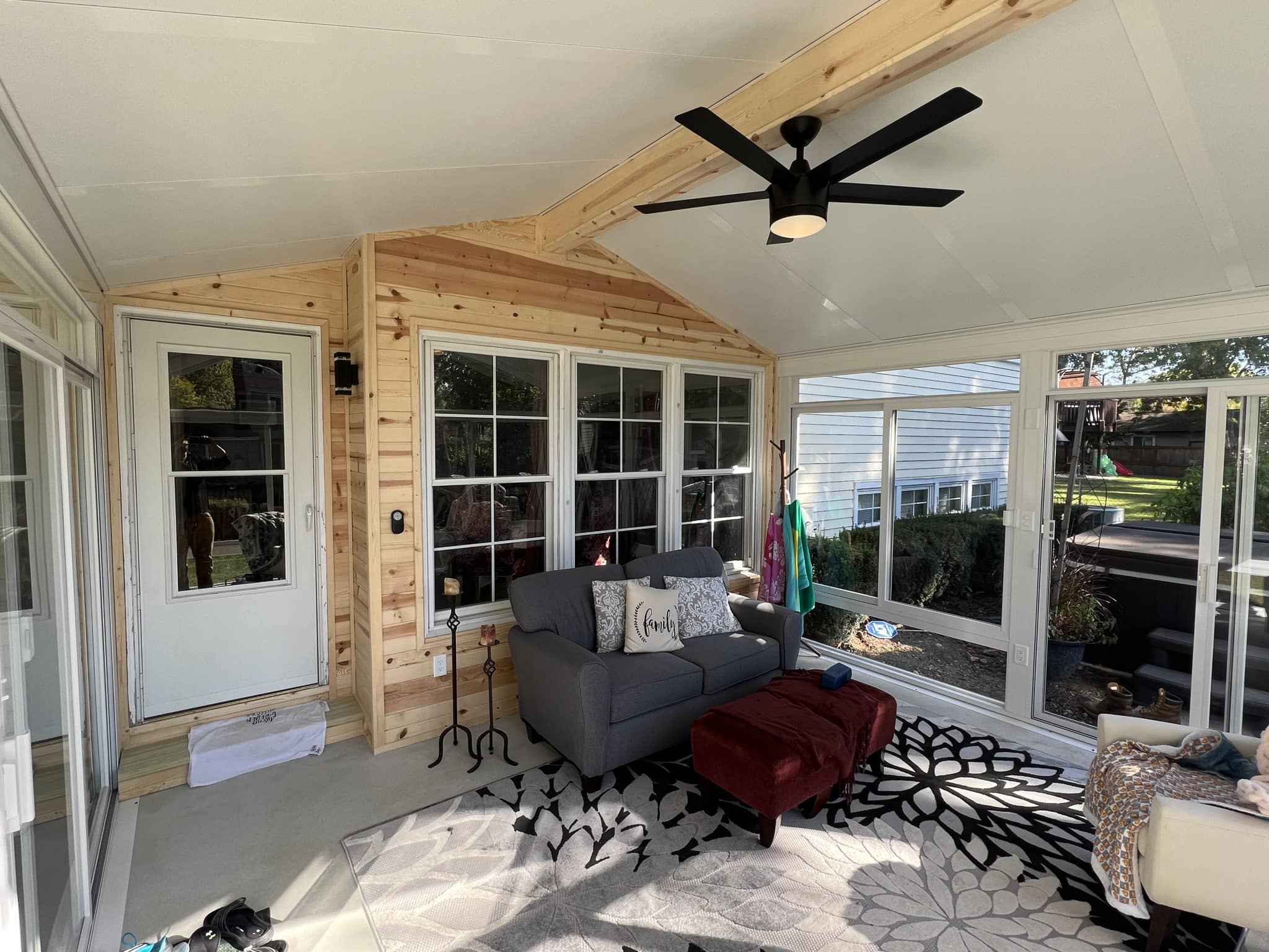 Naperville, IL Three Season AFrame Sunroom 2022 Veteran Owned Local