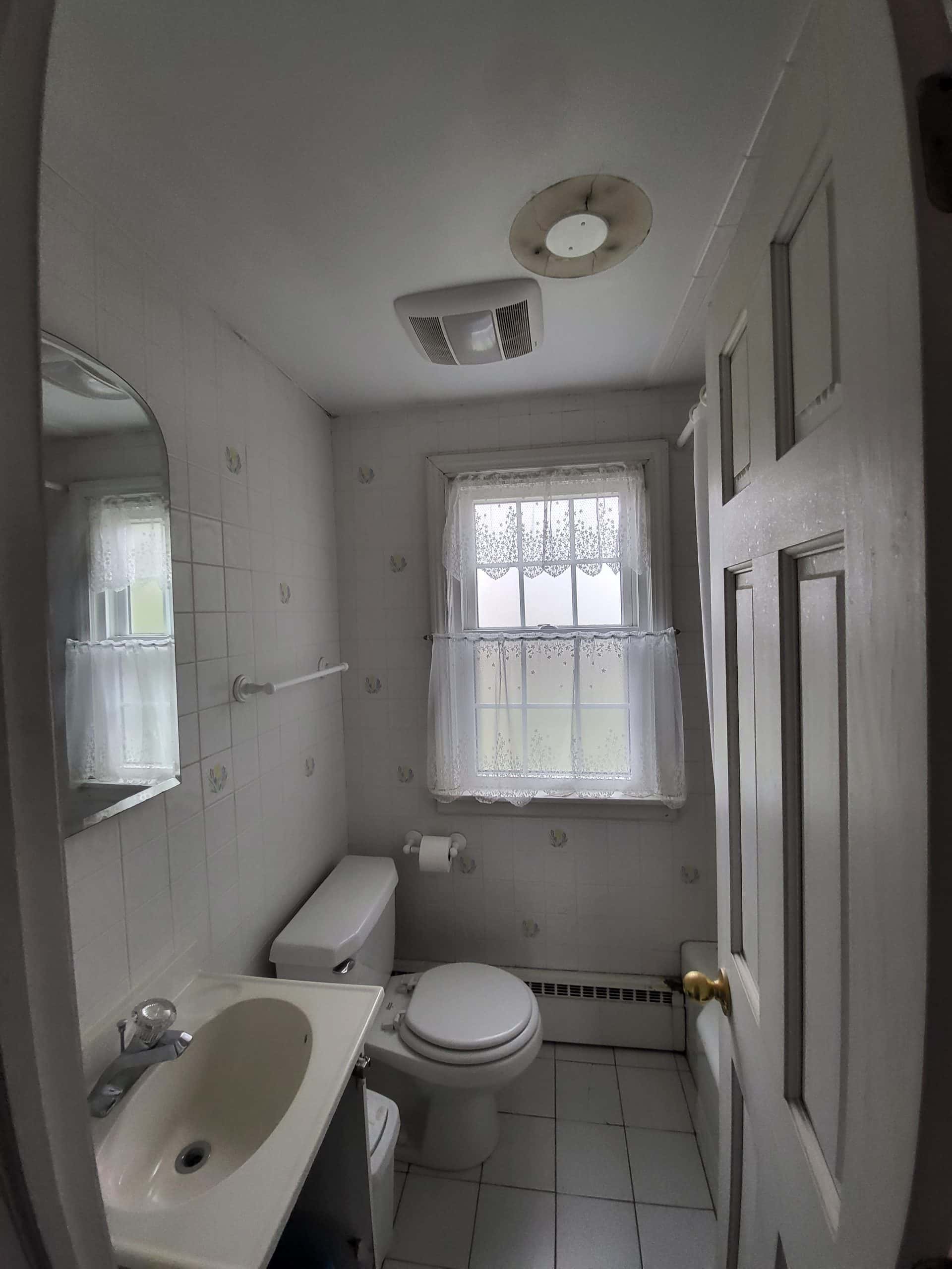 Before| Arlington Heights Gutted Bathroom Remodel