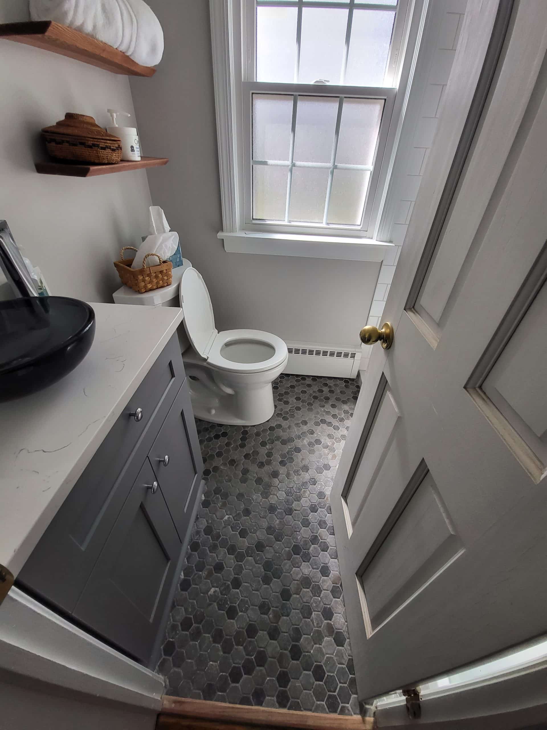 After | Arlington Heights Gutted Bathroom Remodel