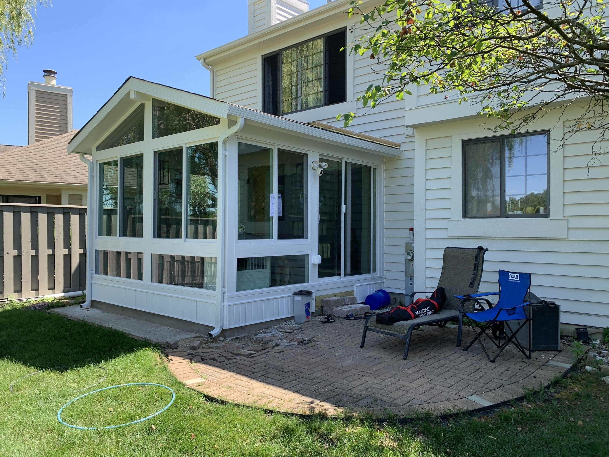 In Progress | Bloomingdale, IL Sunroom