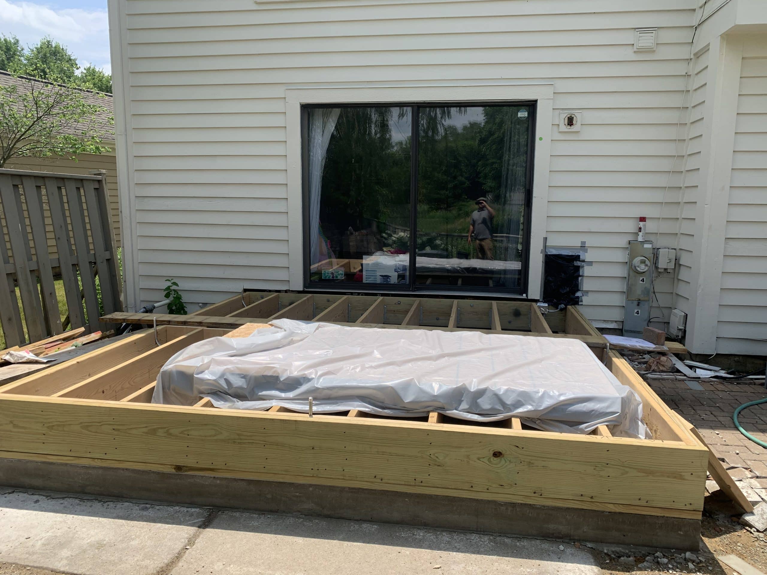 In Progress | Bloomingdale, IL Sunroom
