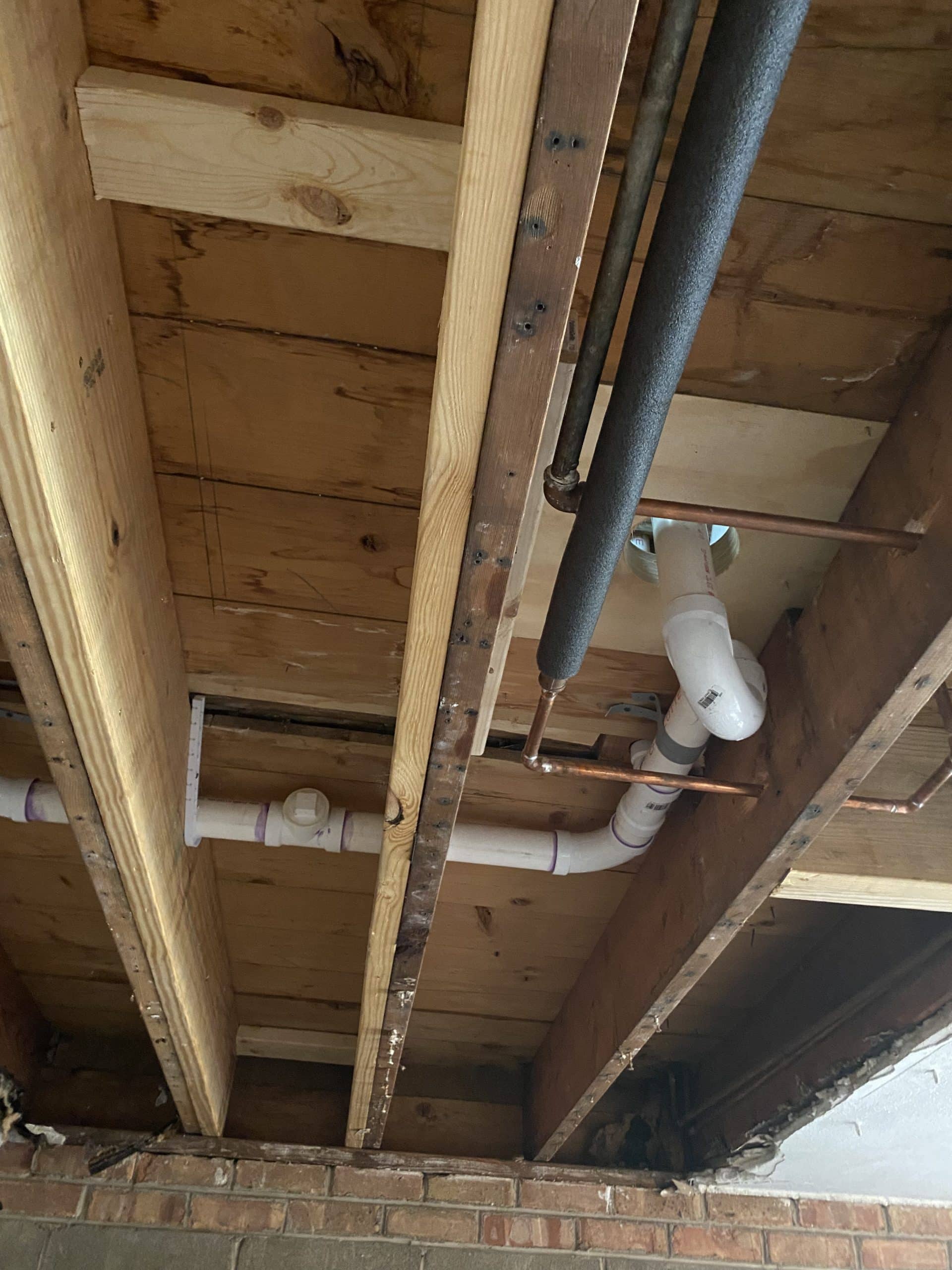 In Progress| Arlington Heights Gutted Bathroom Remodel