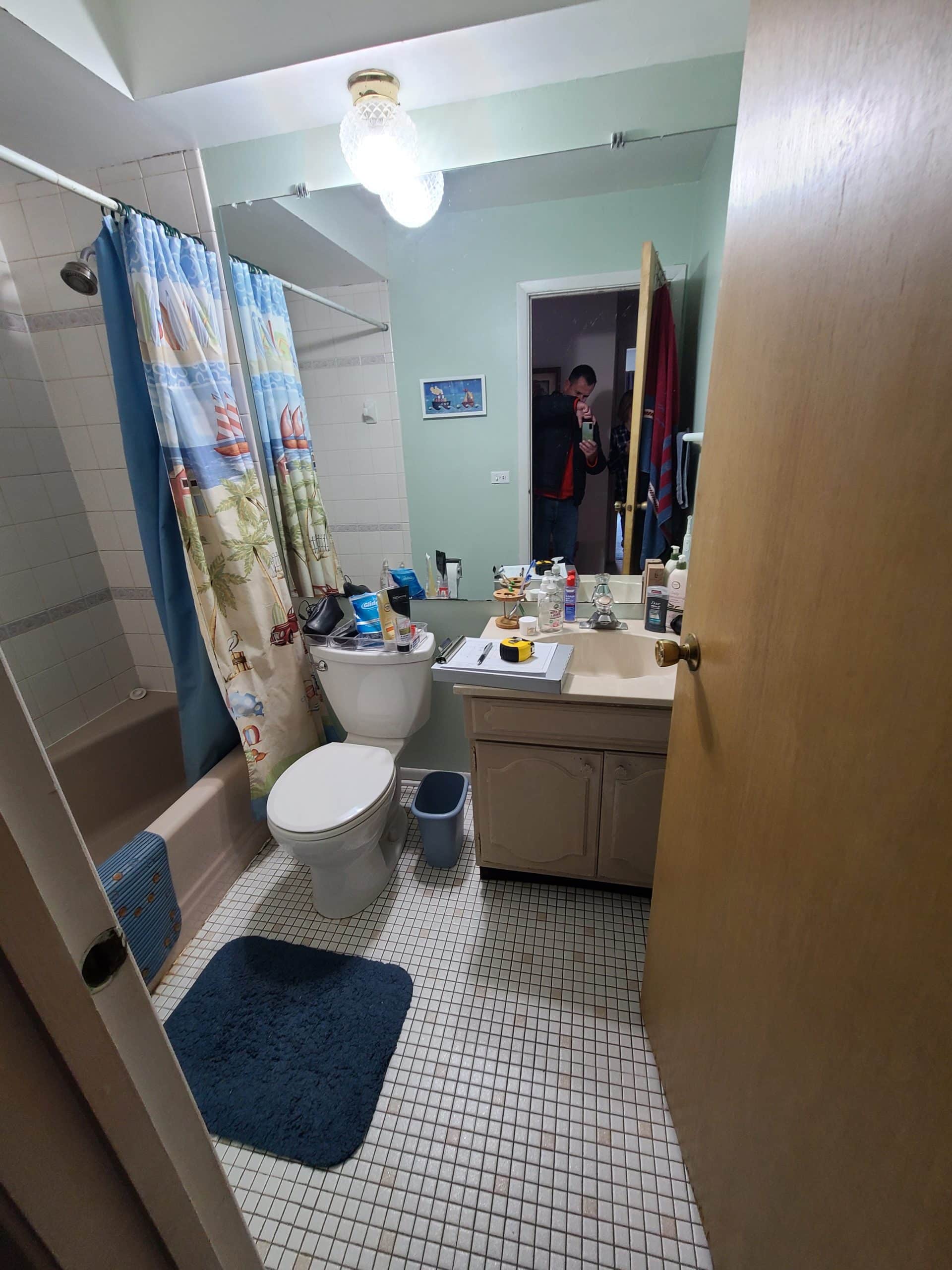 Before | Mount Prospect, IL Basement Bathroom Remodel