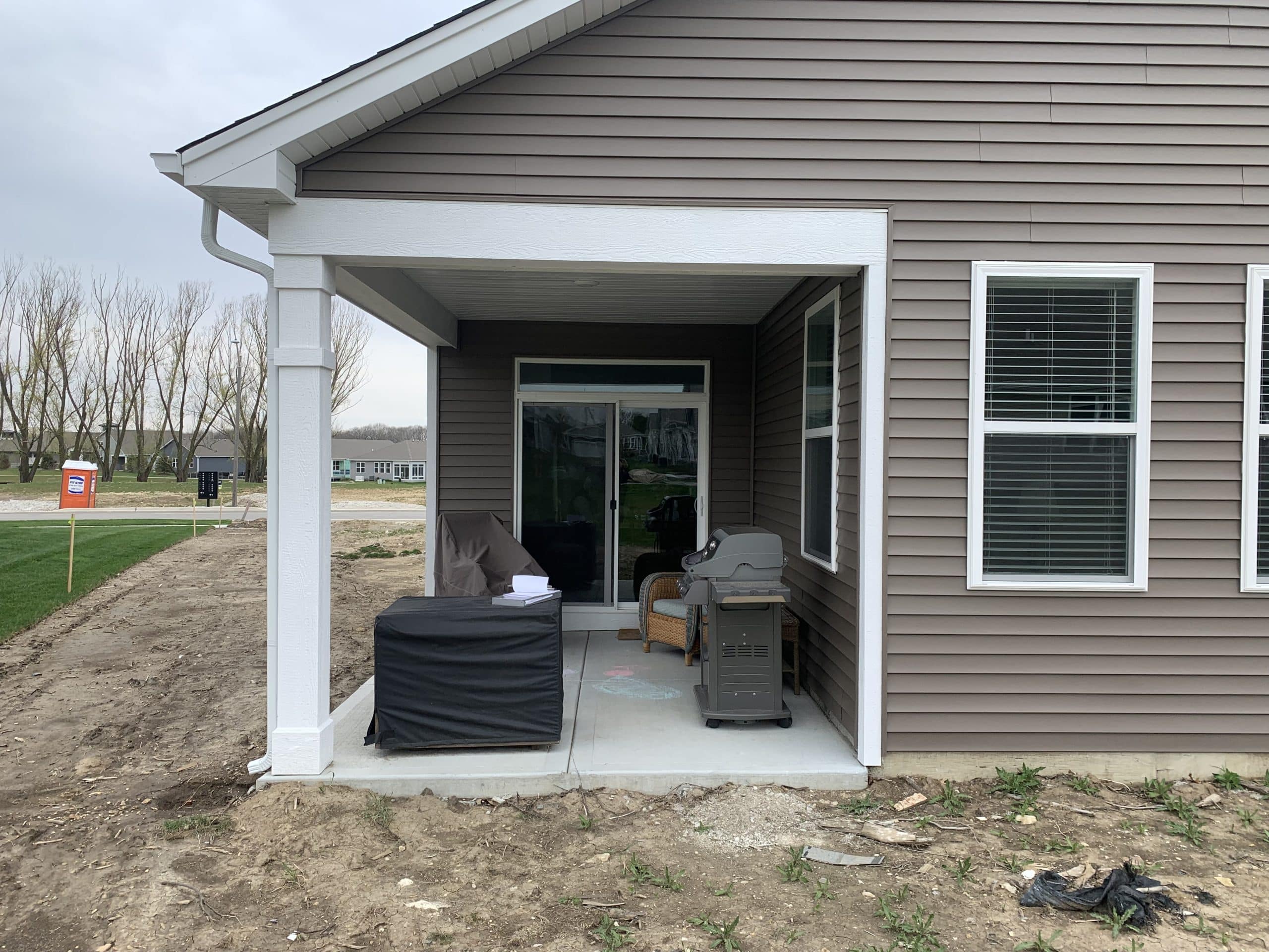 Before | Oak Forest, IL 3 Season Enclosed Patio Before | Oak Forest, IL 3 Season Enclosed Patio