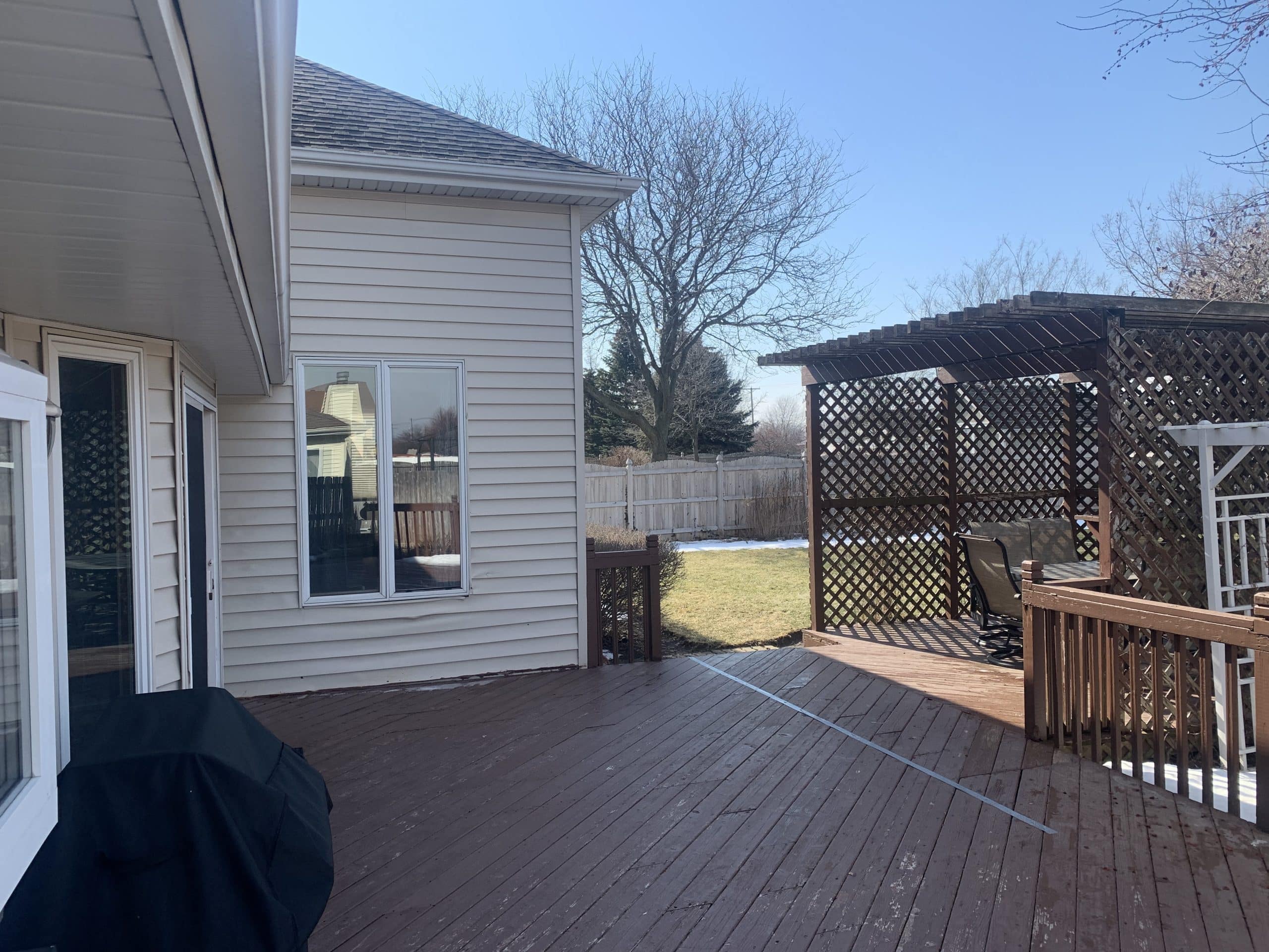 Before | Shorewood, IL Sunroom