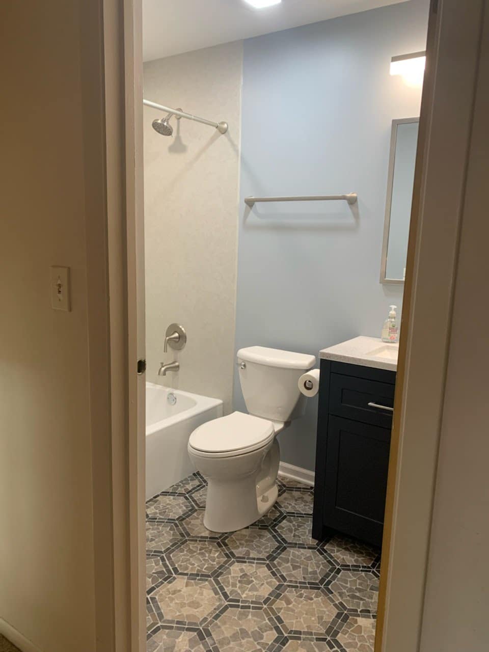 After | Mount Prospect, IL Basement Bathroom Remodel